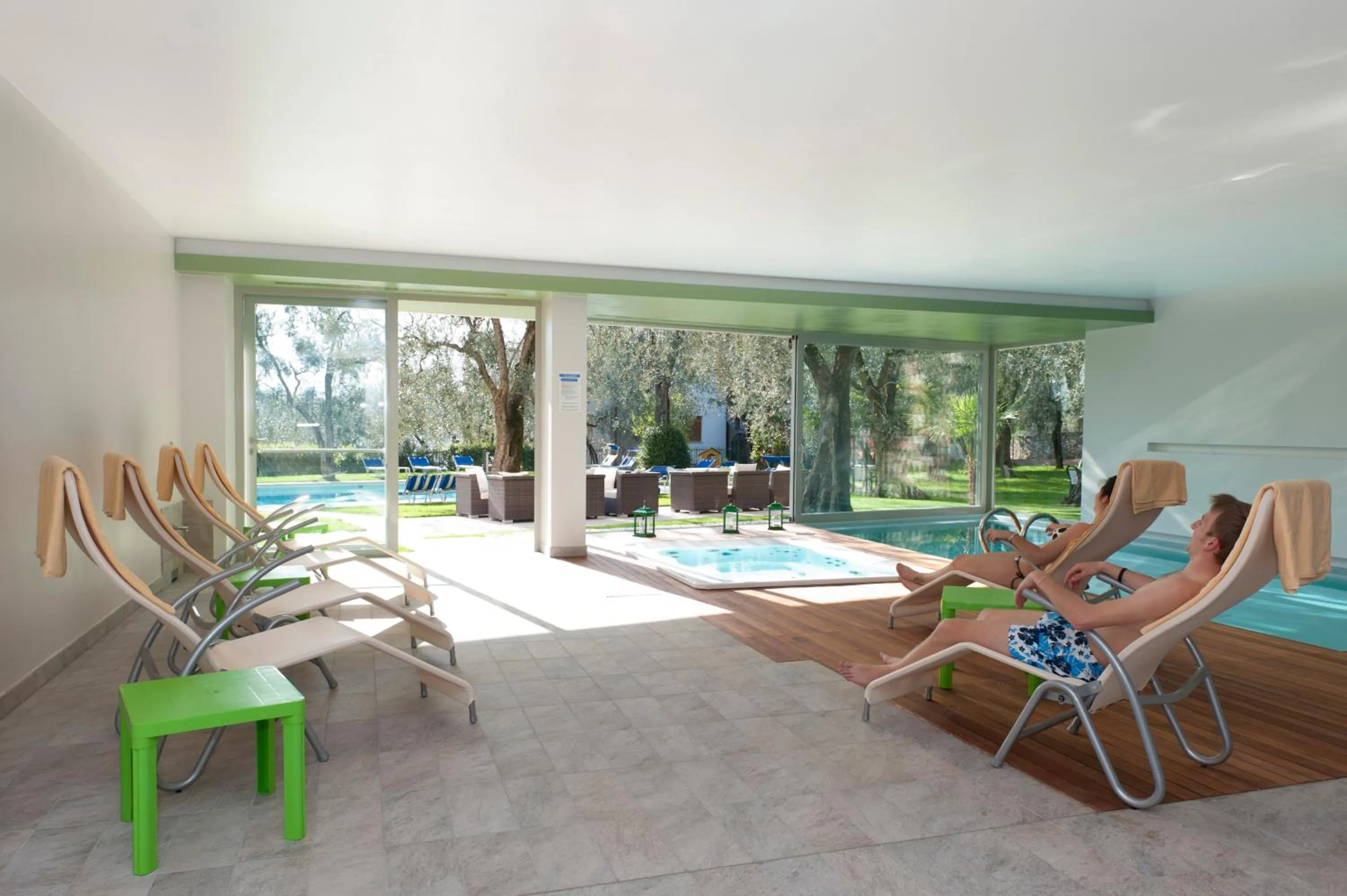 Swimming pool in Hotel Augusta