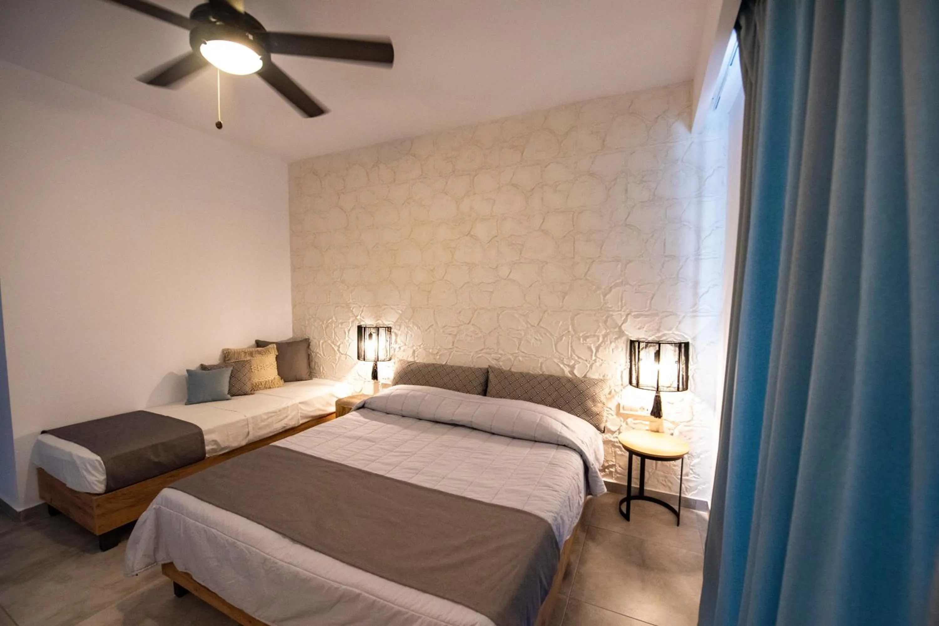 Photo of the whole room, Bed in Summer Village of Hippokrates - Adults only