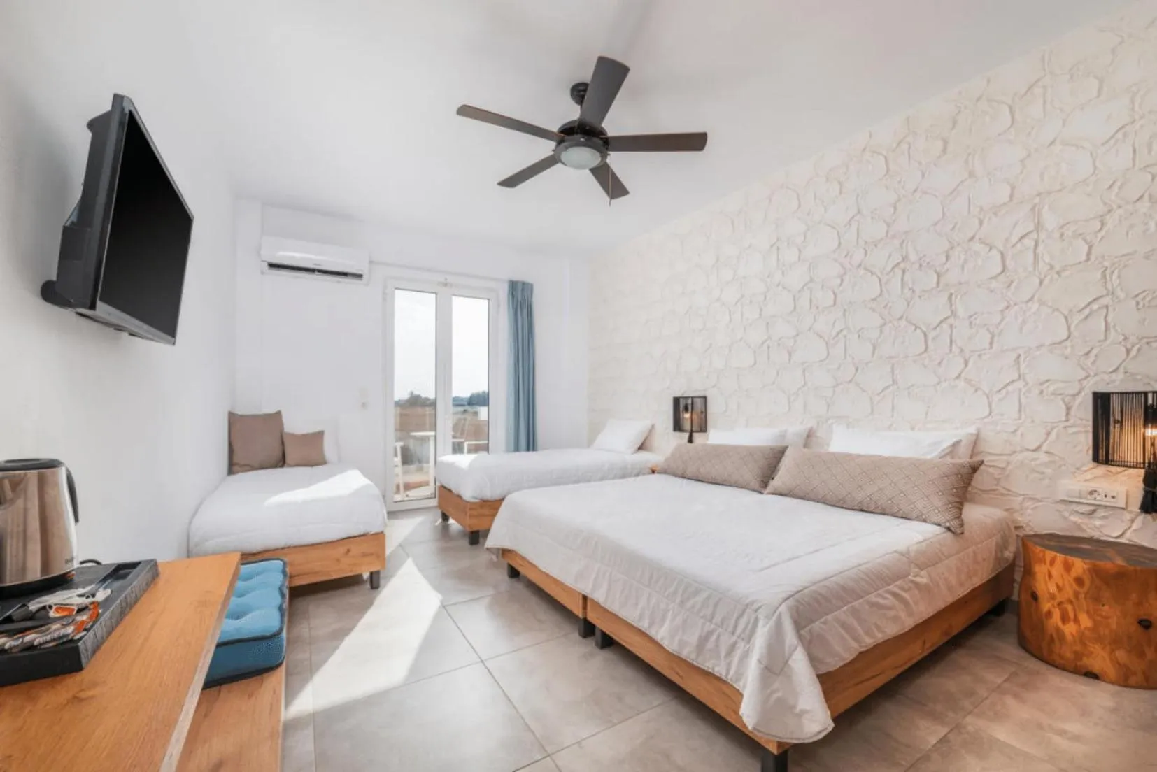 Bed in Summer Village of Hippokrates - Adults only