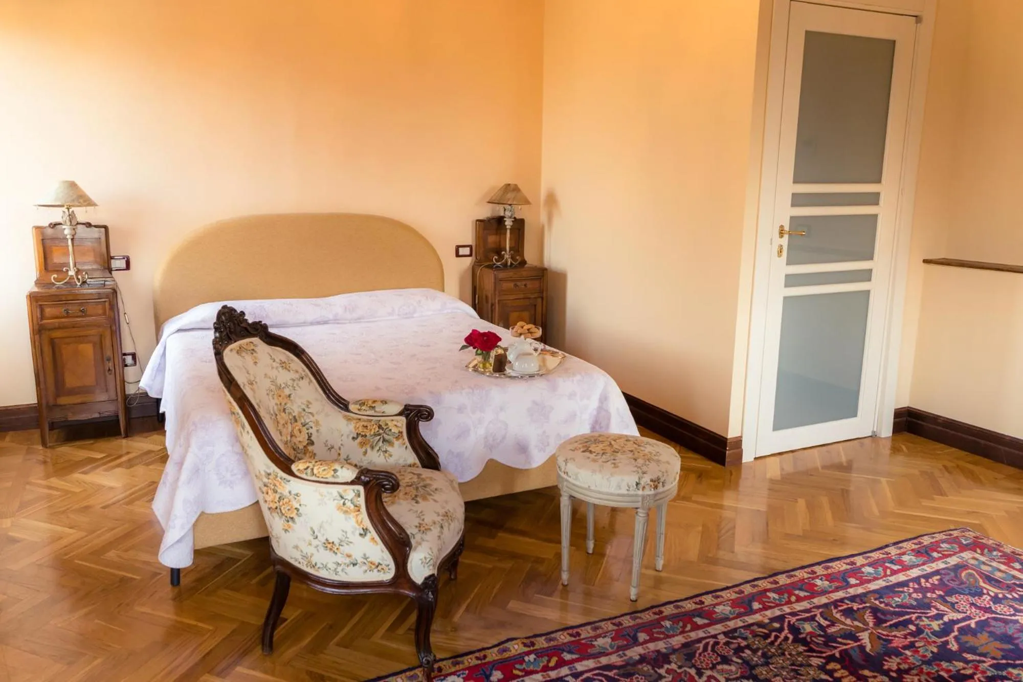 Bedroom, Bed in Villa Nichesola