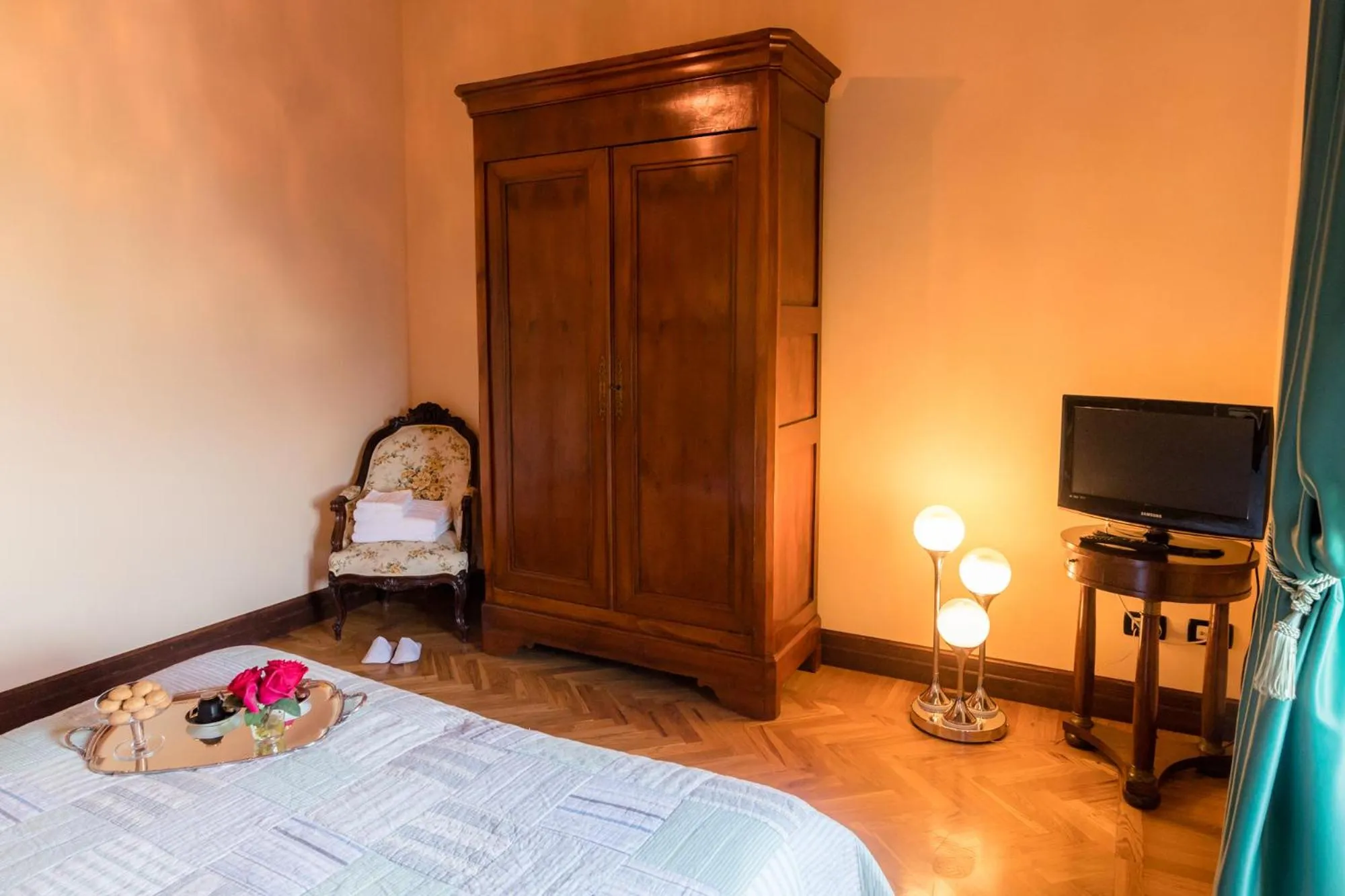 Bedroom, Bed in Villa Nichesola