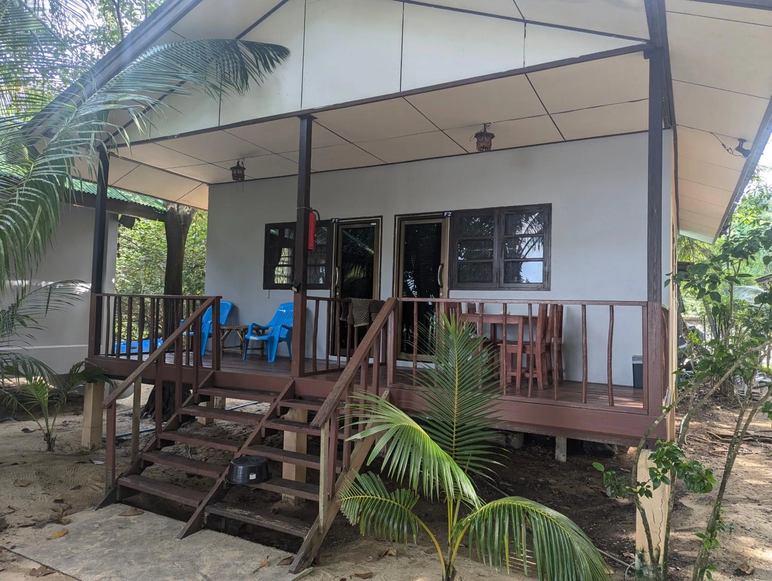 Balcony/Terrace in Moonhut Bungalows
