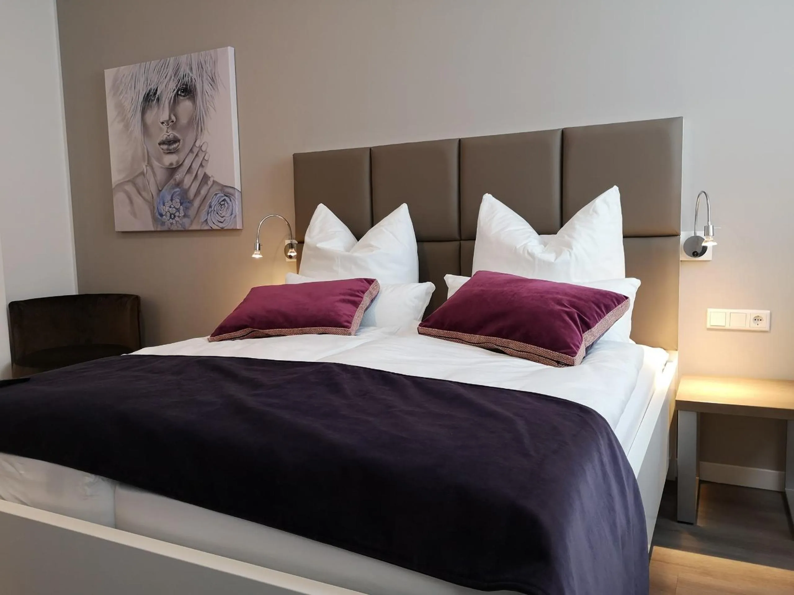 Bed in Trip Inn PostApart Aschaffenburg