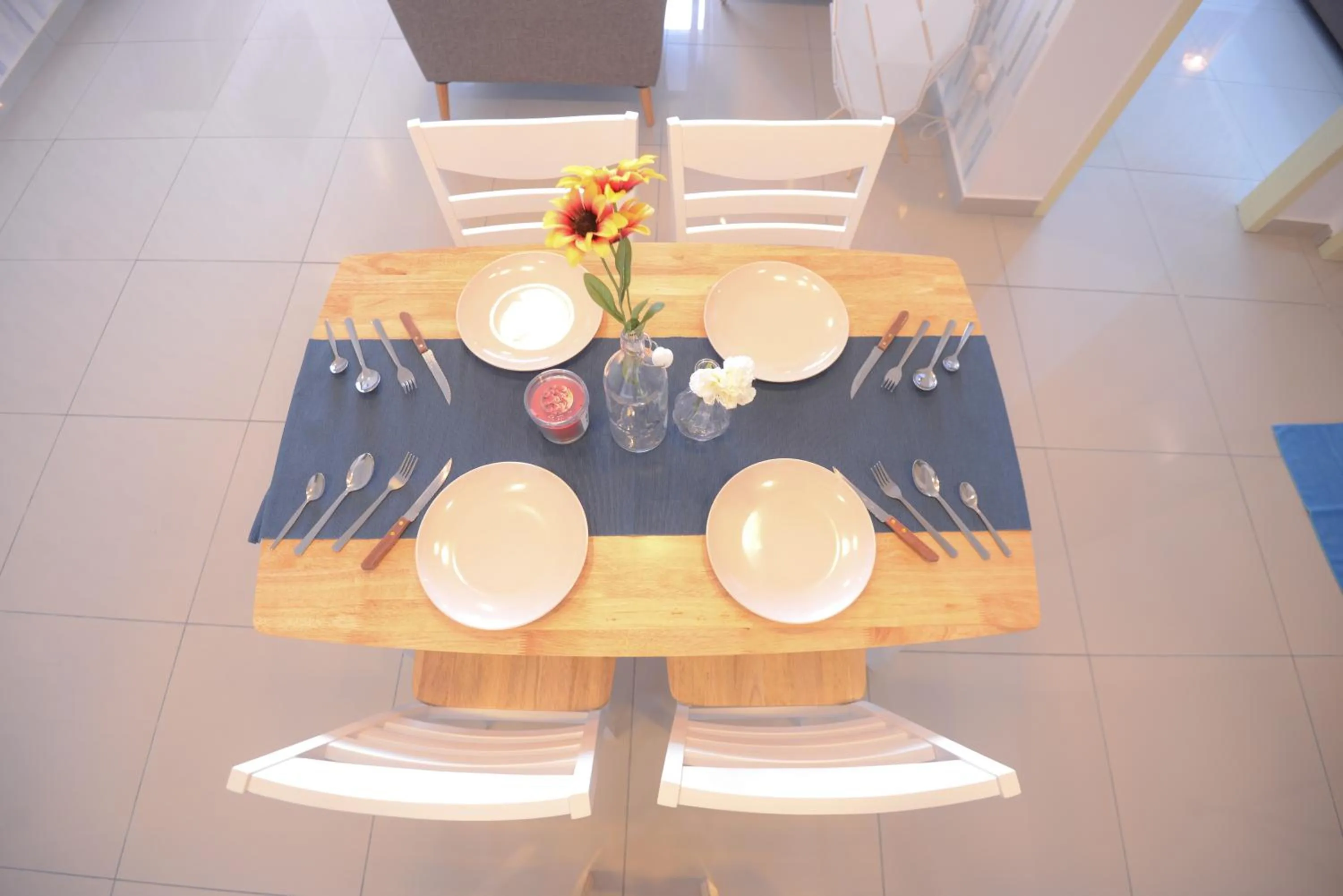 Dining area in Atlantis Residence @ Icon Stay Melaka