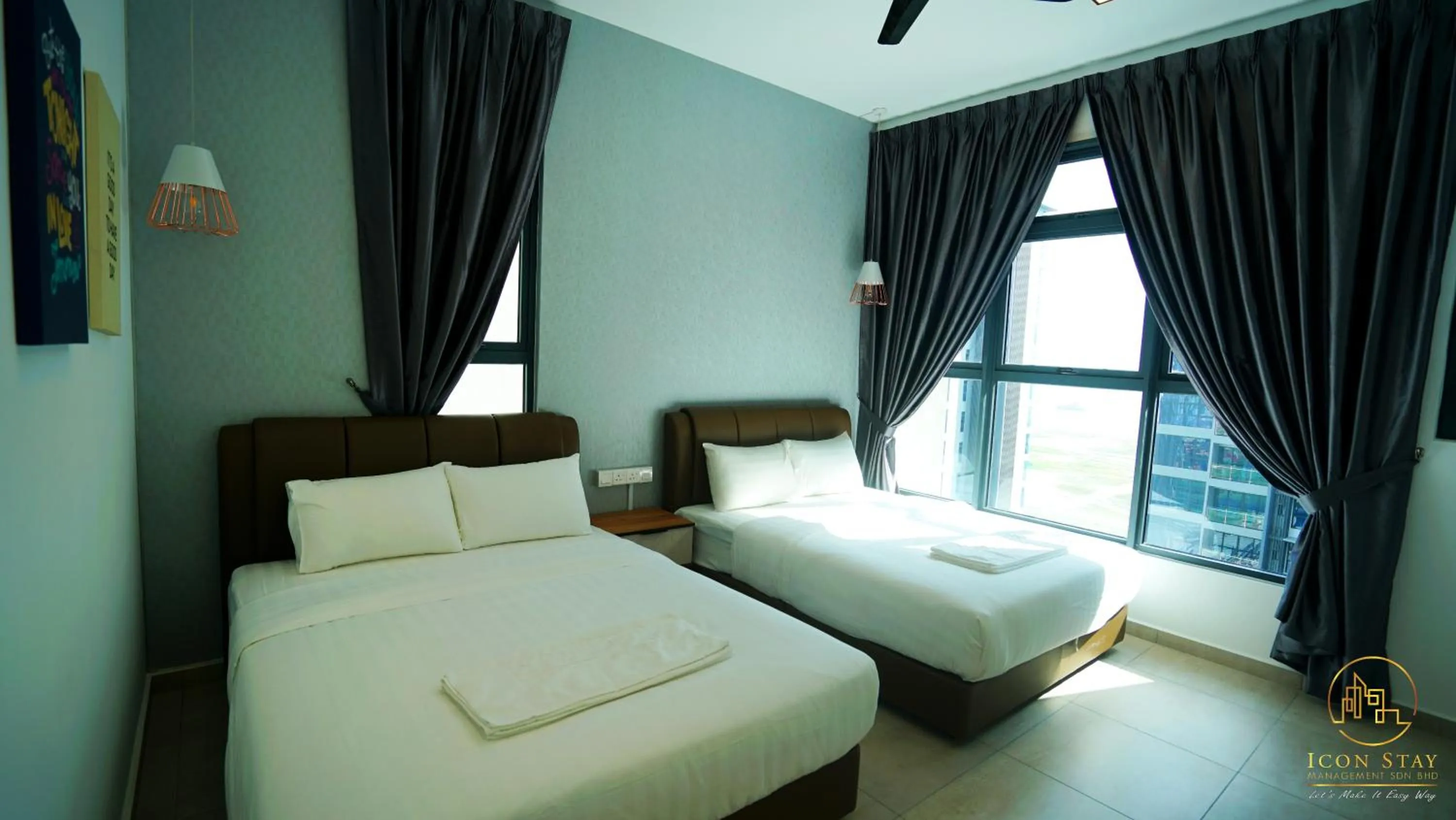 Bed in Atlantis Residence @ Icon Stay Melaka