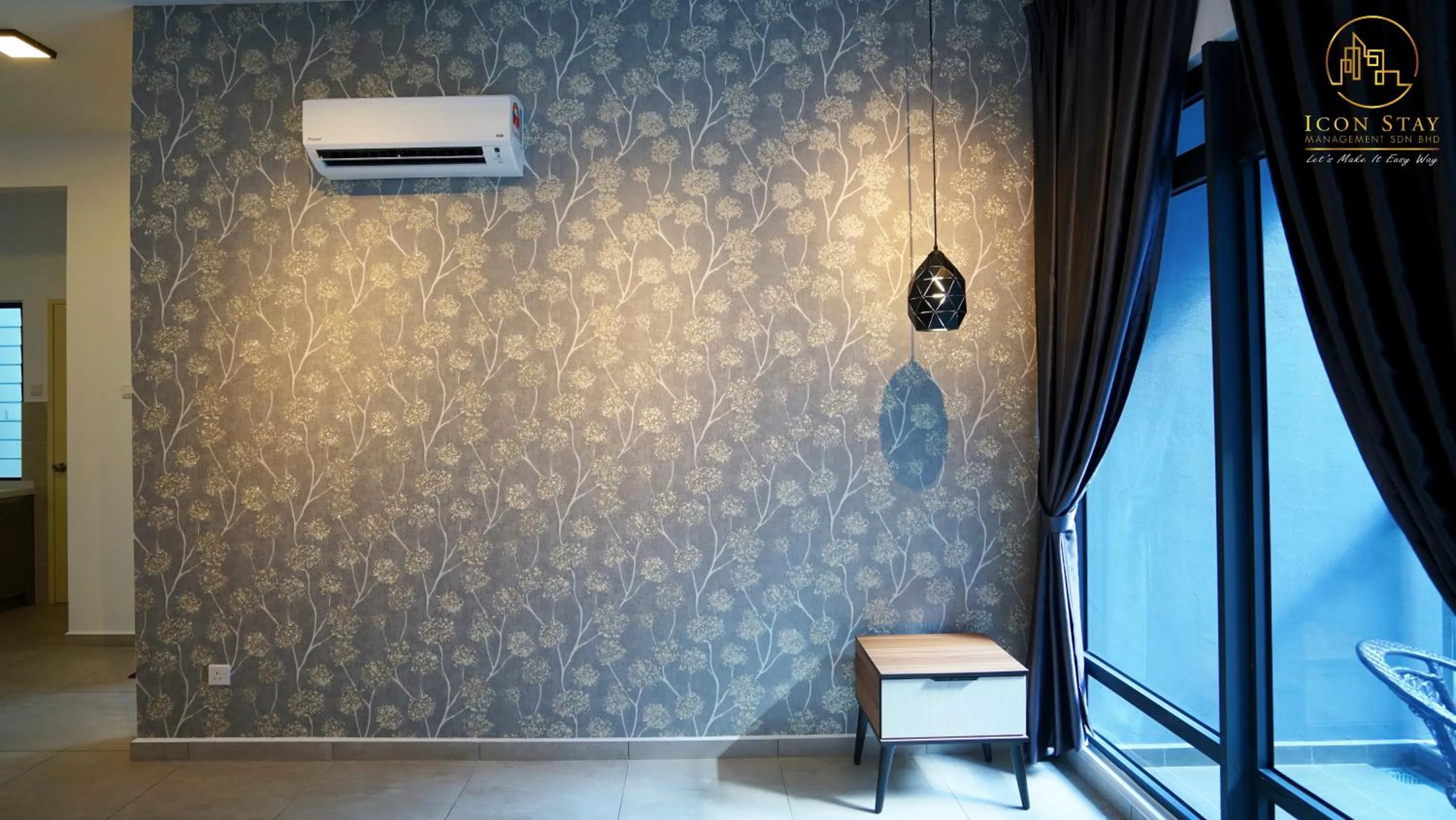 Living room in Atlantis Residence @ Icon Stay Melaka