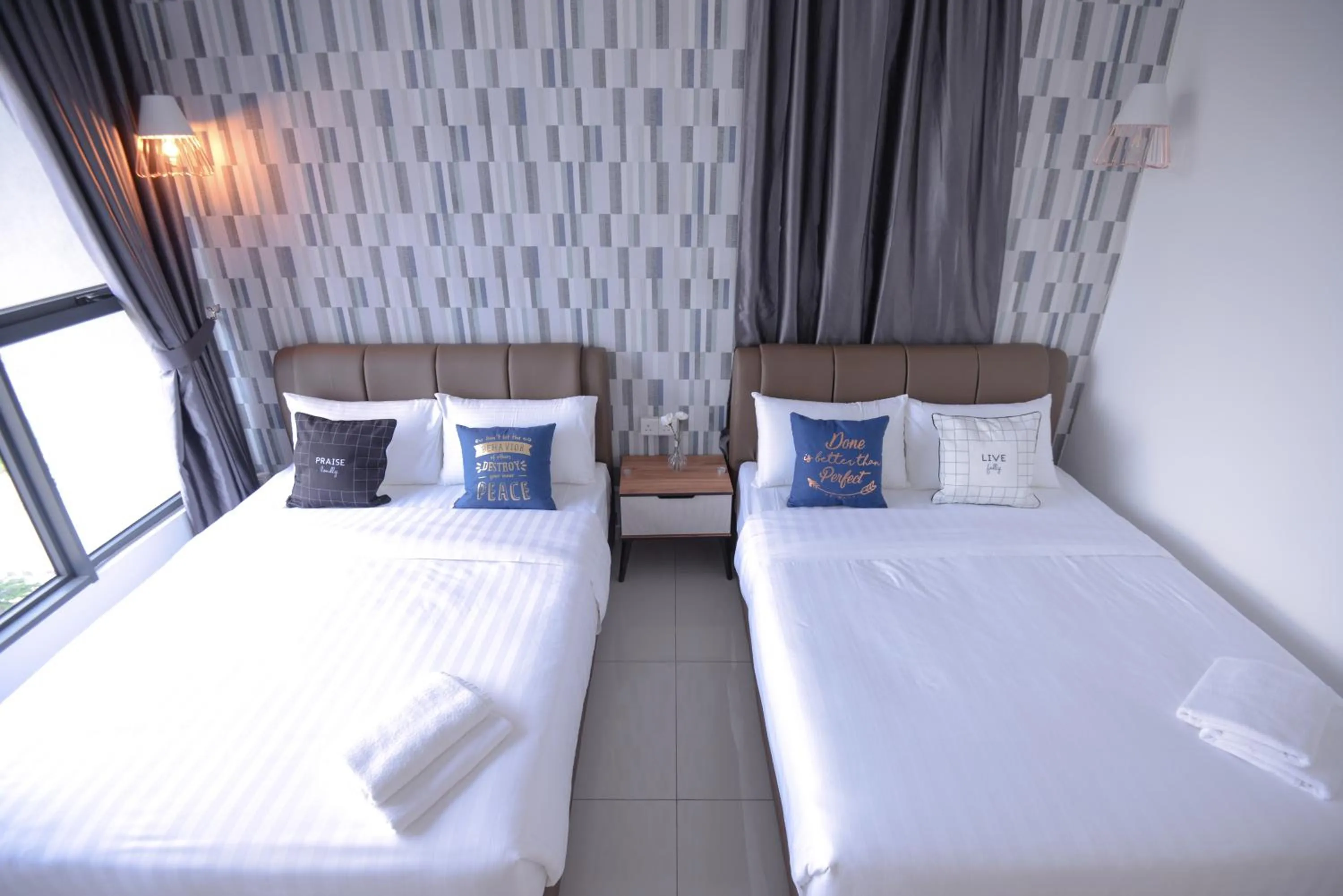 Bedroom, Bed in Atlantis Residence @ Icon Stay Melaka