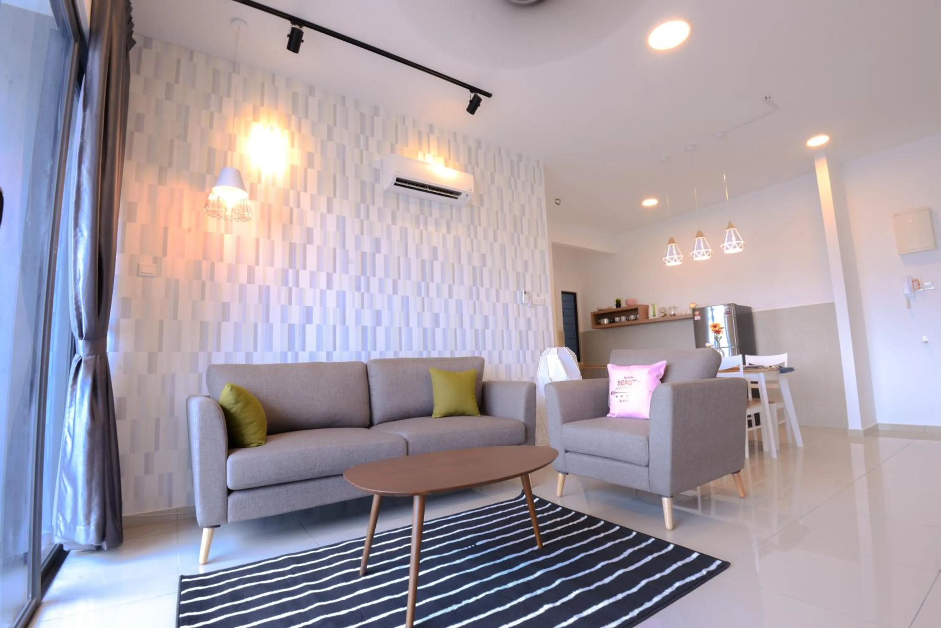 Living room in Atlantis Residence @ Icon Stay Melaka