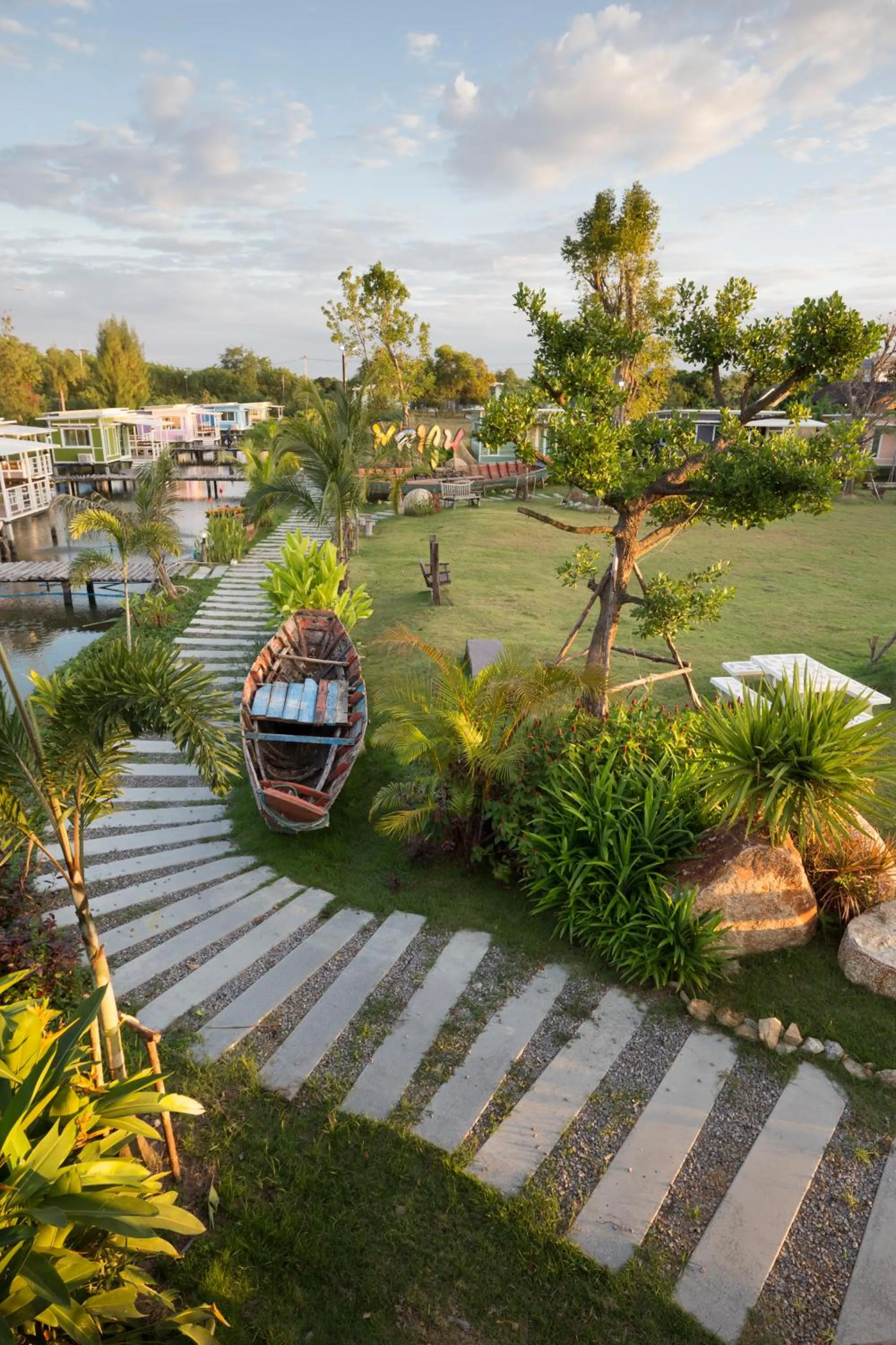 Bird's eye view in Phalagoon Resort