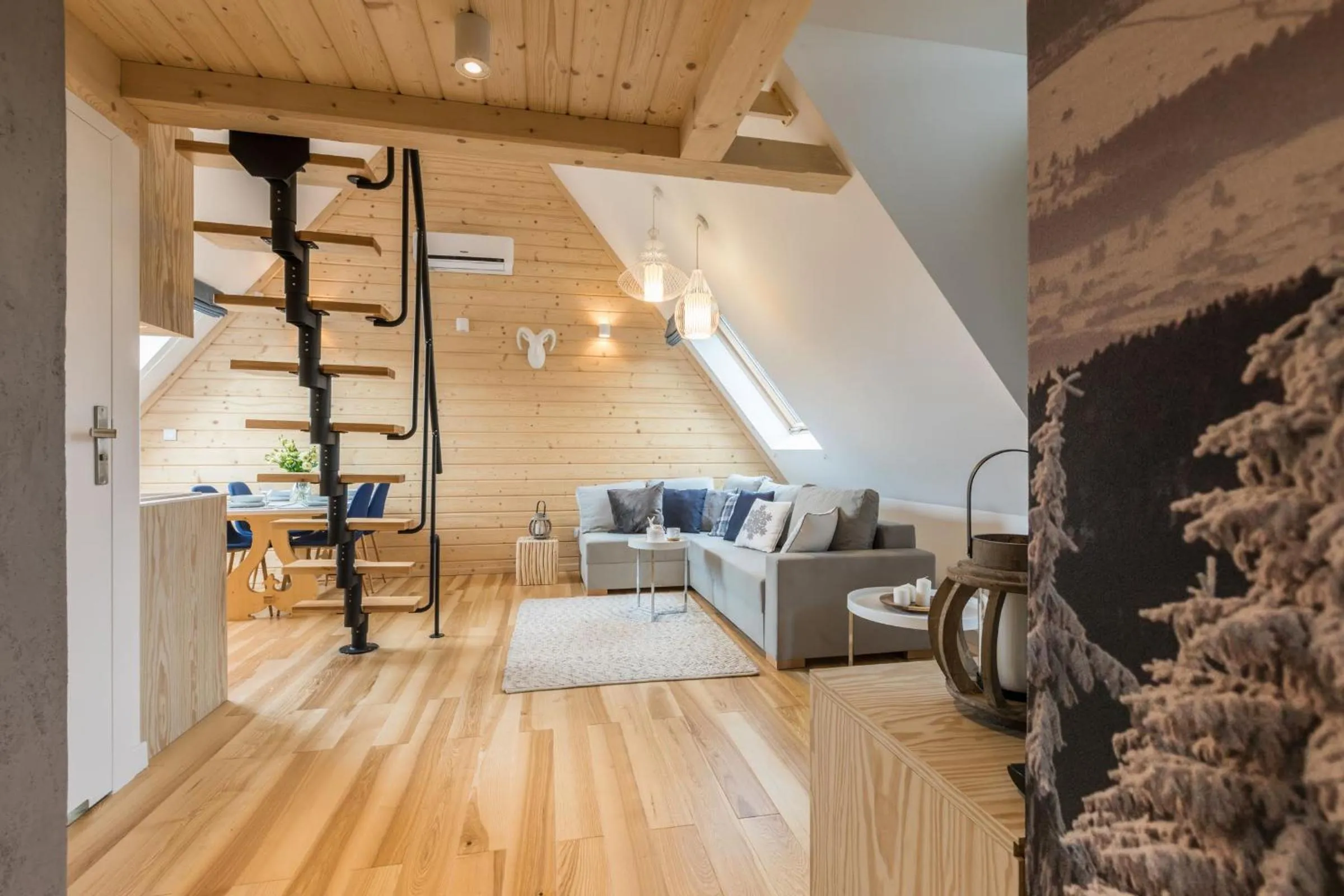 Living room in Rezydencja Zakopiańska