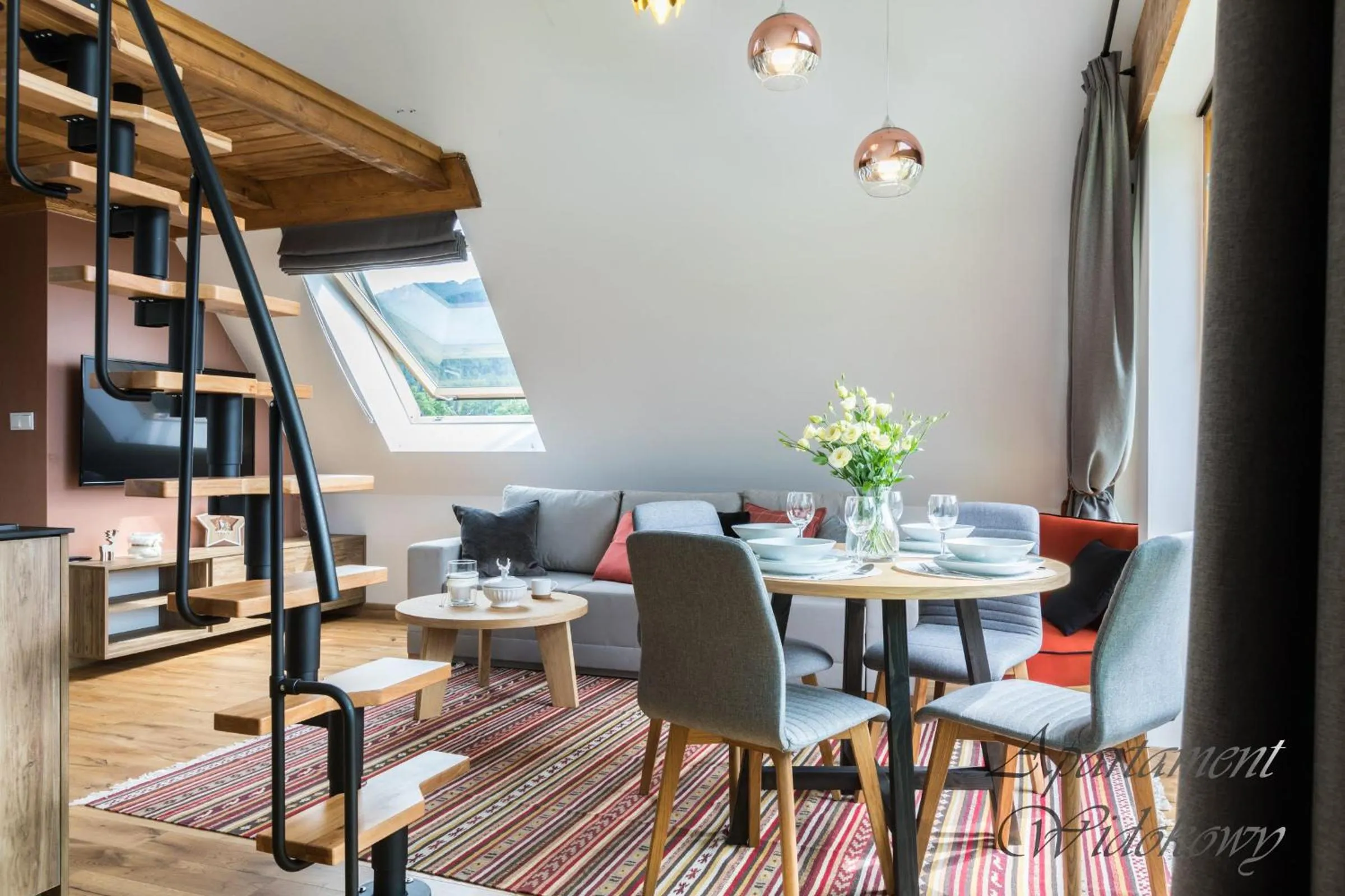 Living room in Rezydencja Zakopiańska