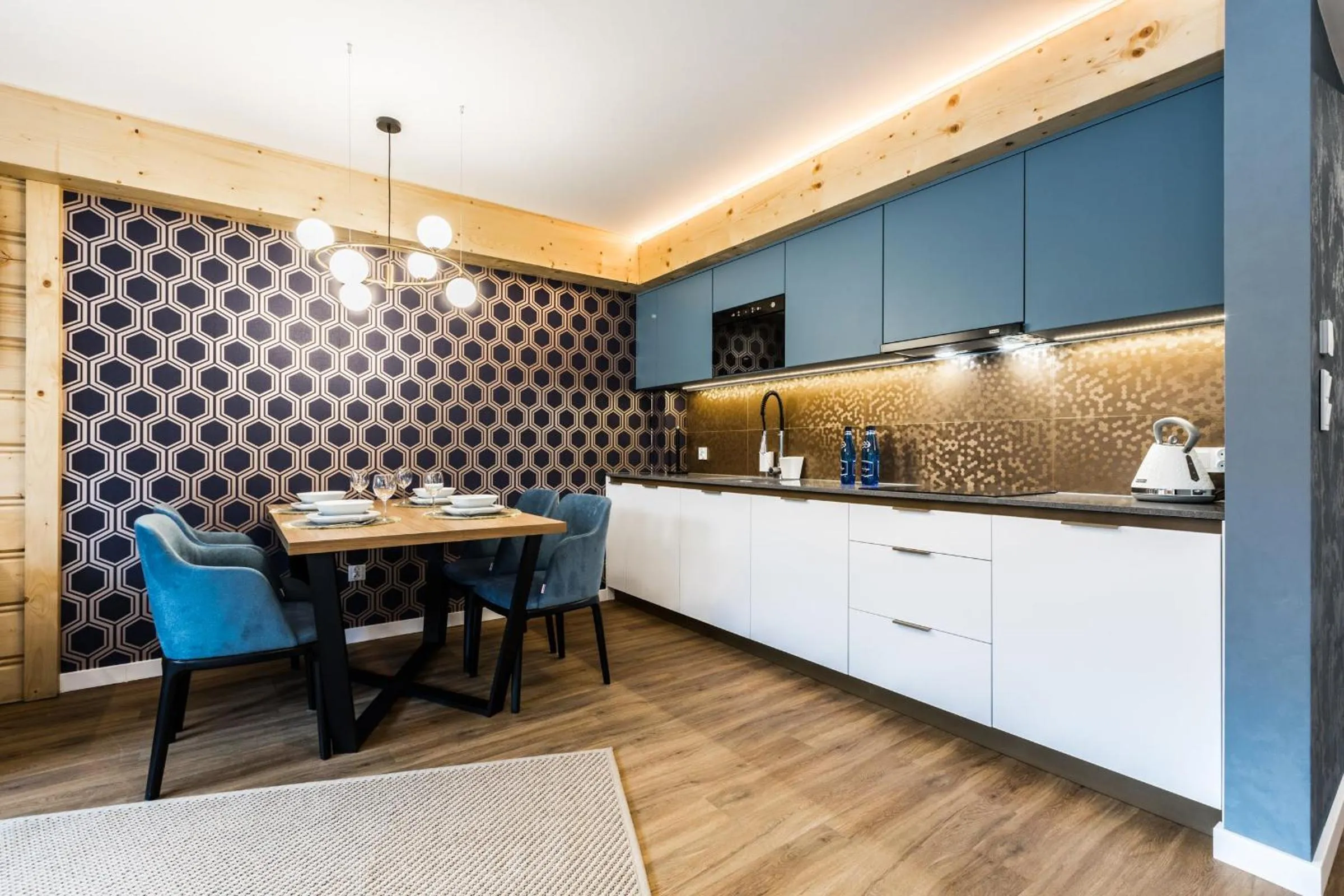 Kitchen or kitchenette in Rezydencja Zakopiańska