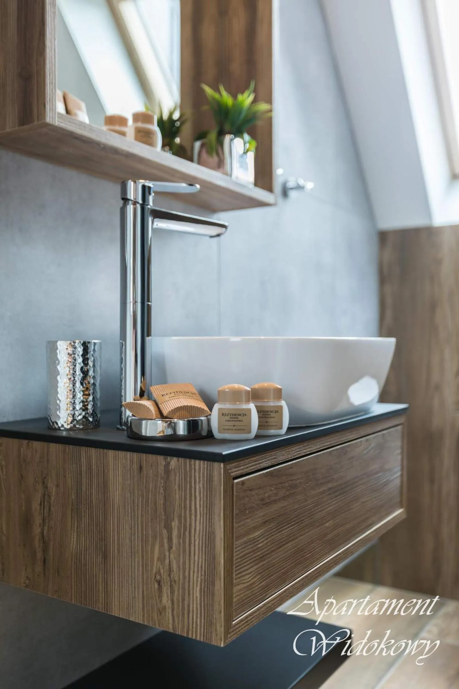 Bathroom in Rezydencja Zakopiańska