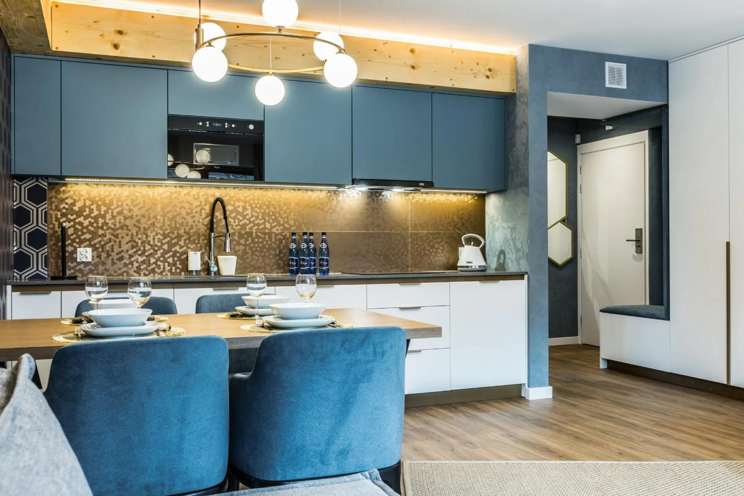 Kitchen or kitchenette in Rezydencja Zakopiańska