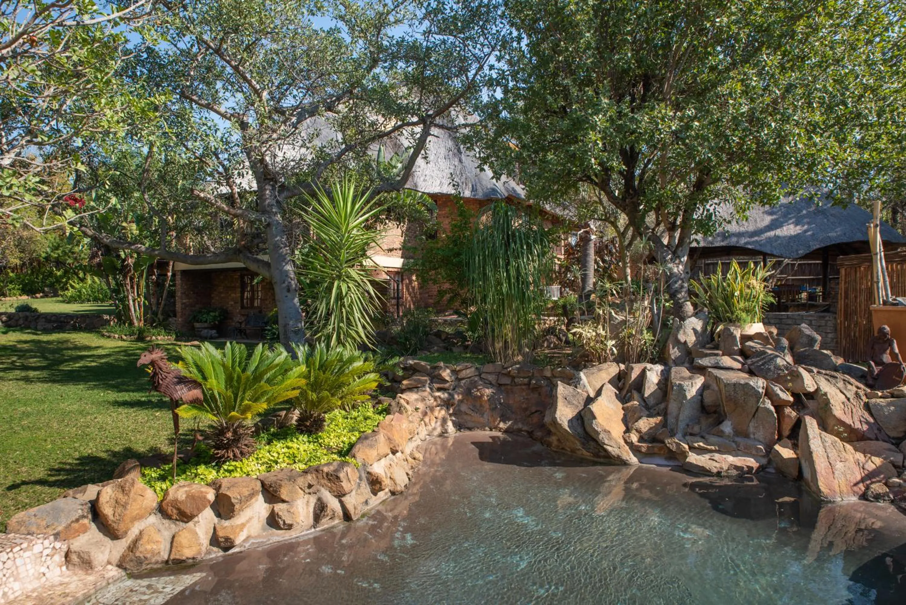 Garden in Blyde River Canyon Lodge