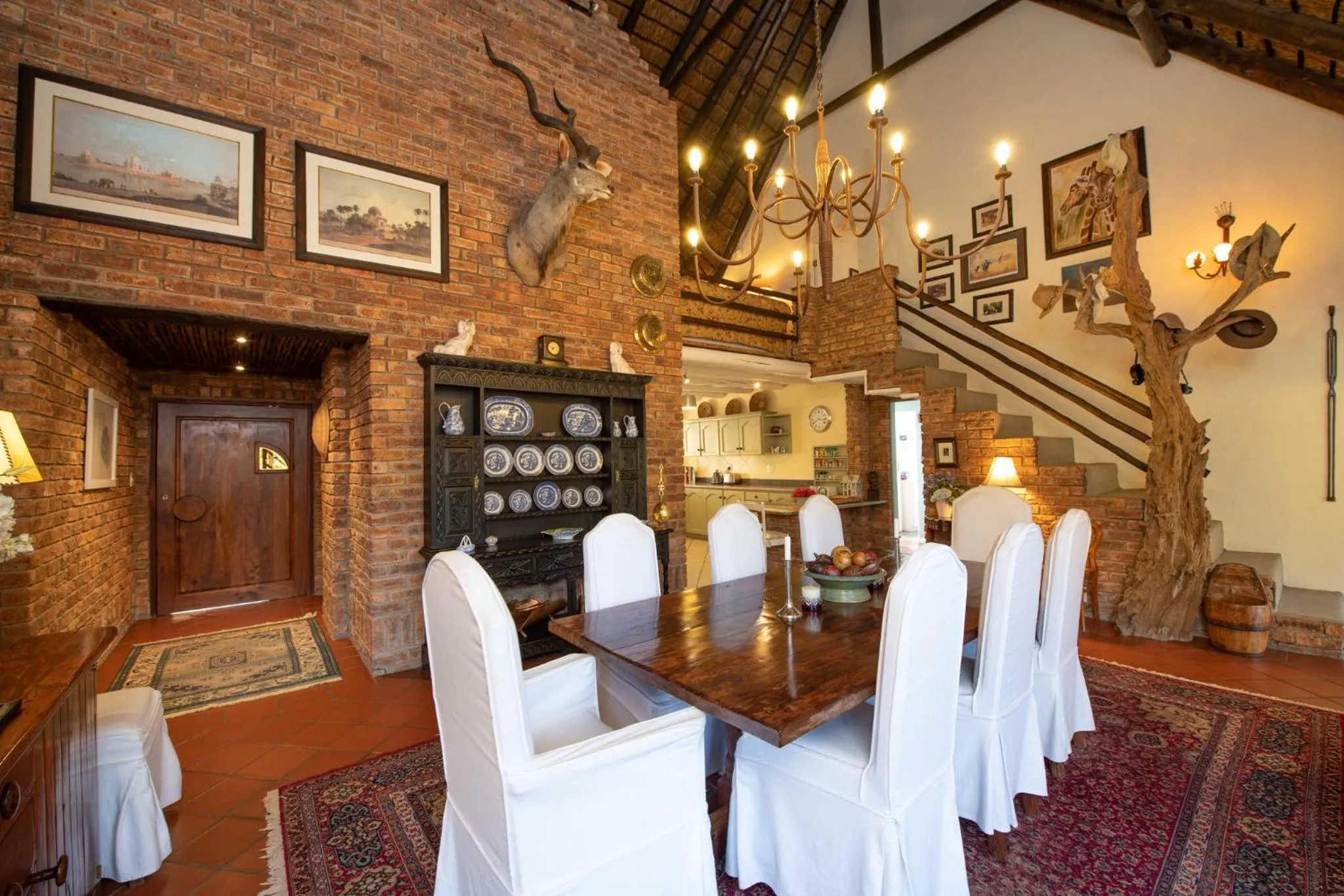 Dining area in Blyde River Canyon Lodge