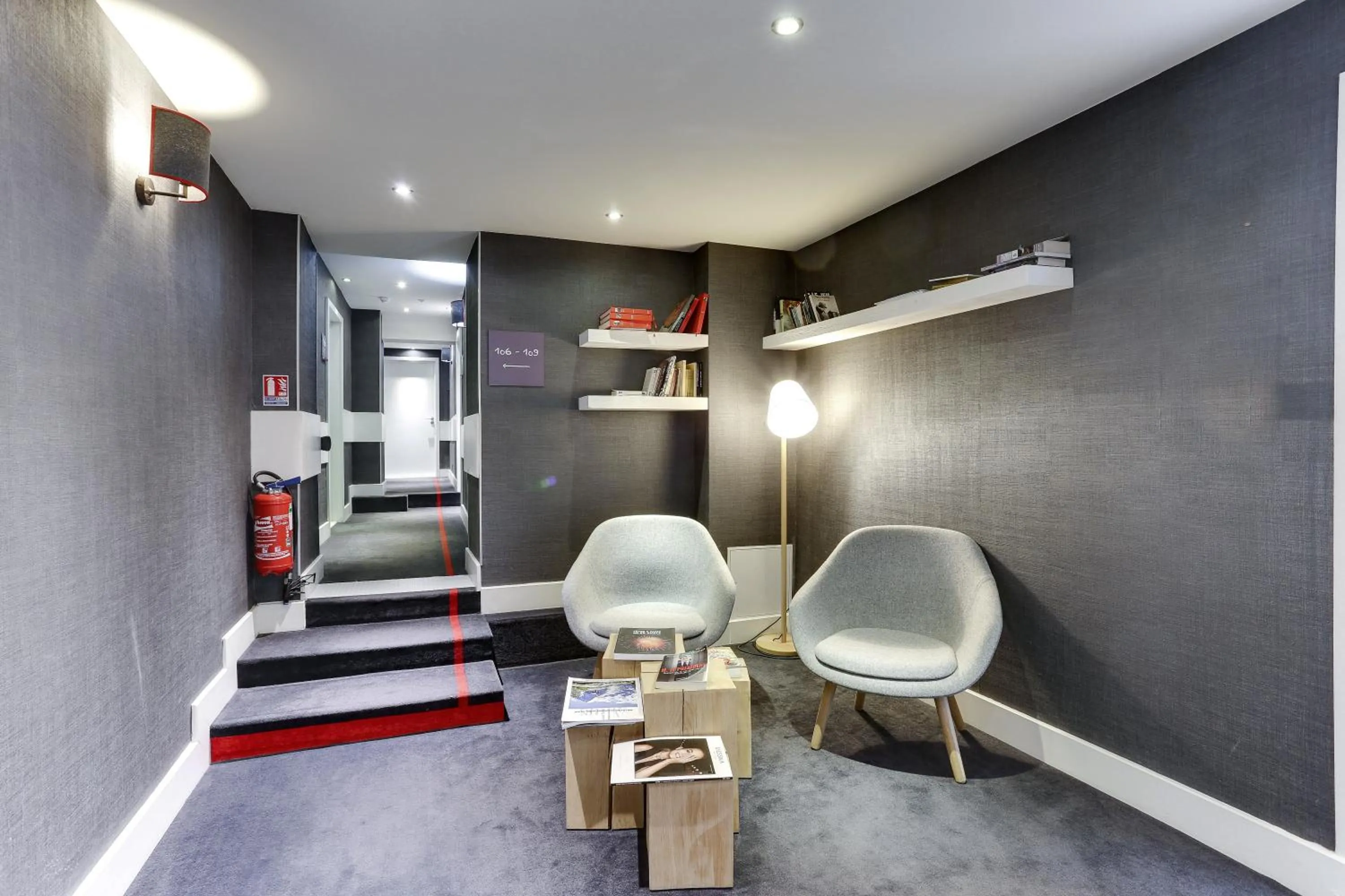 Lobby or reception in Le Faucigny - Hotel de Charme & SPA