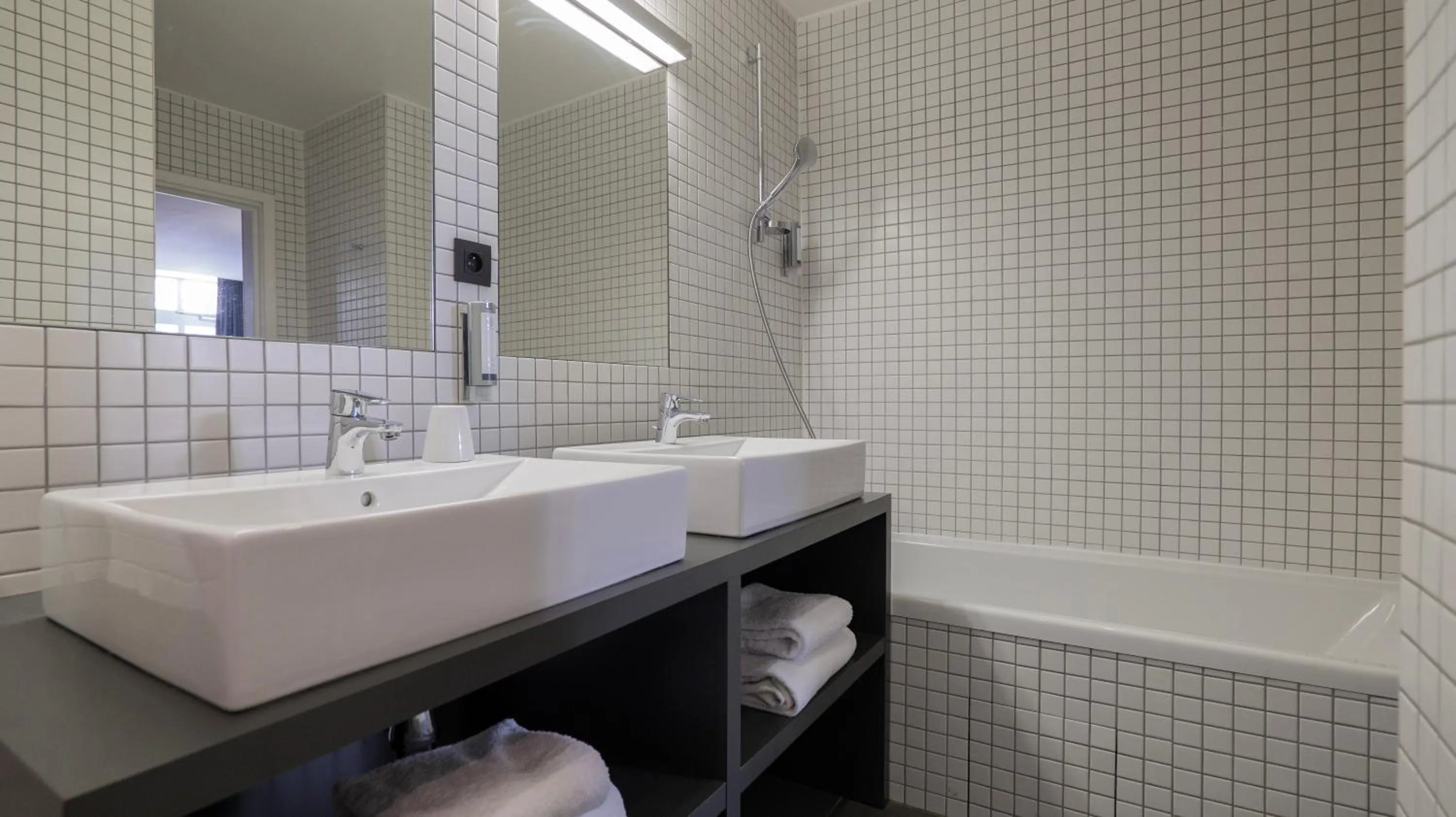 Bathroom in Le Faucigny - Hotel de Charme & SPA