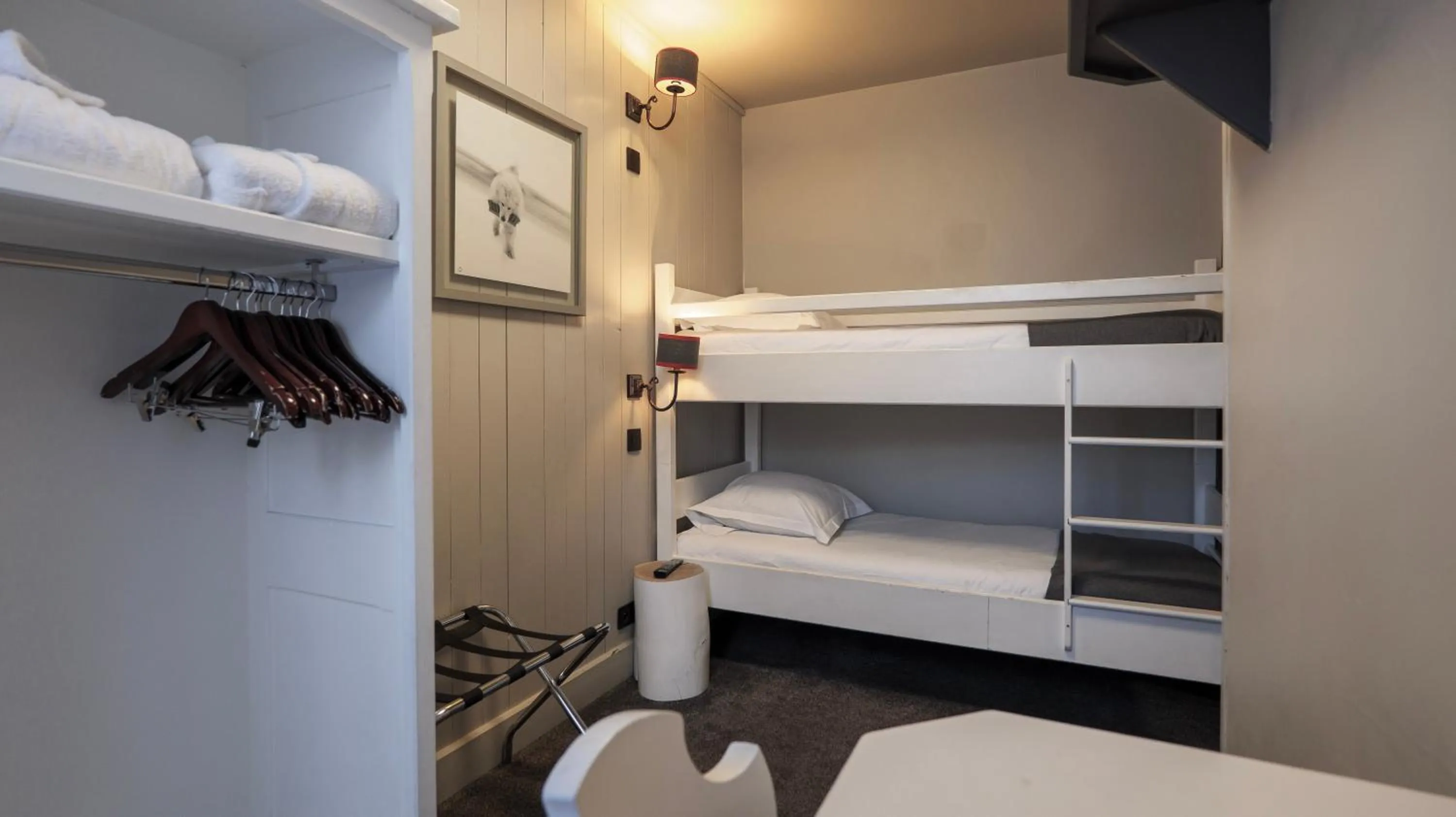 bunk bed, Bed in Le Faucigny - Hotel de Charme & SPA