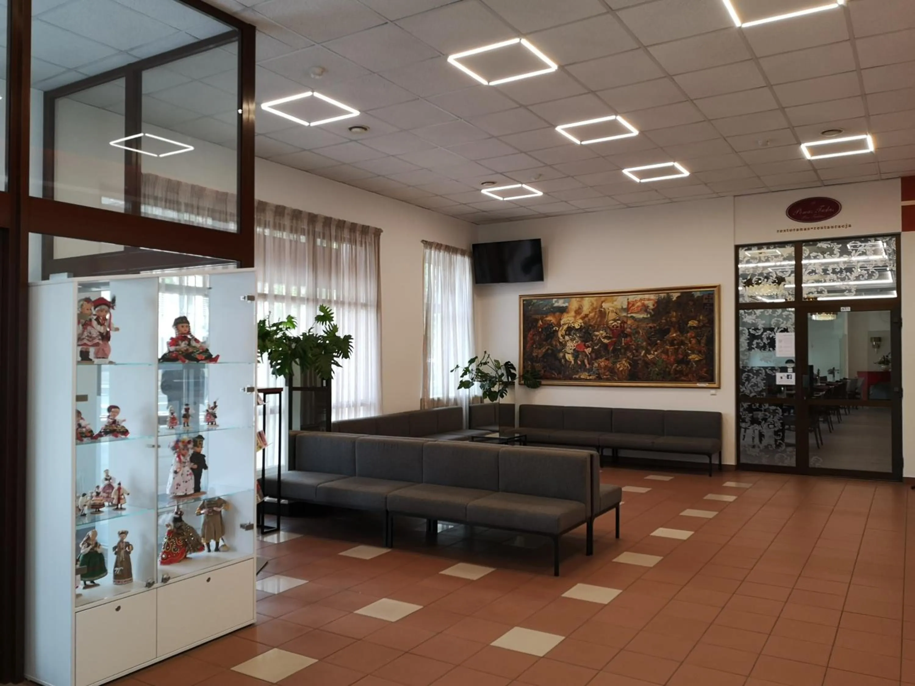 Communal lounge/ TV room in Pan Tadeusz