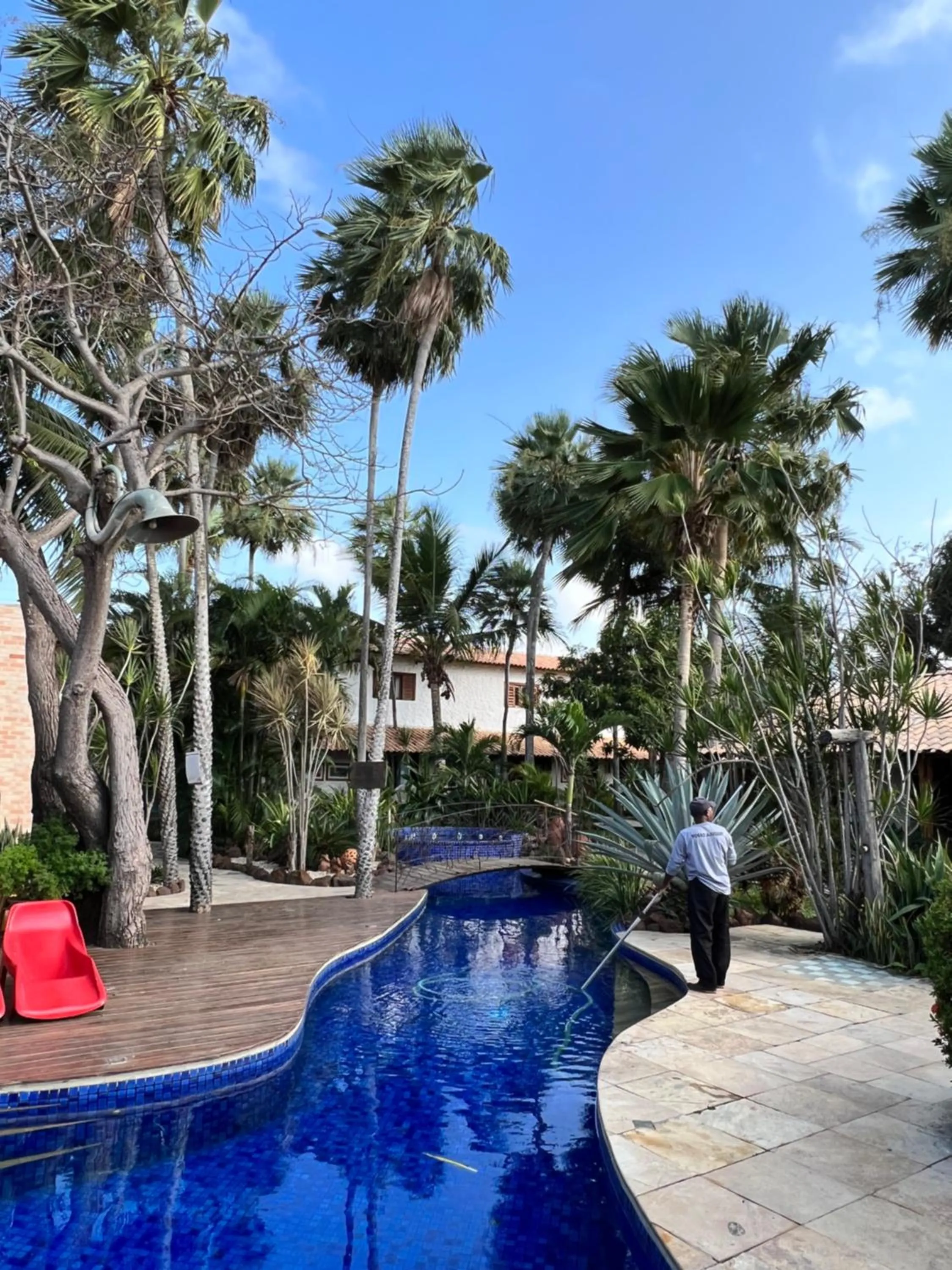 Swimming pool in Pousada Vila Parnaíba