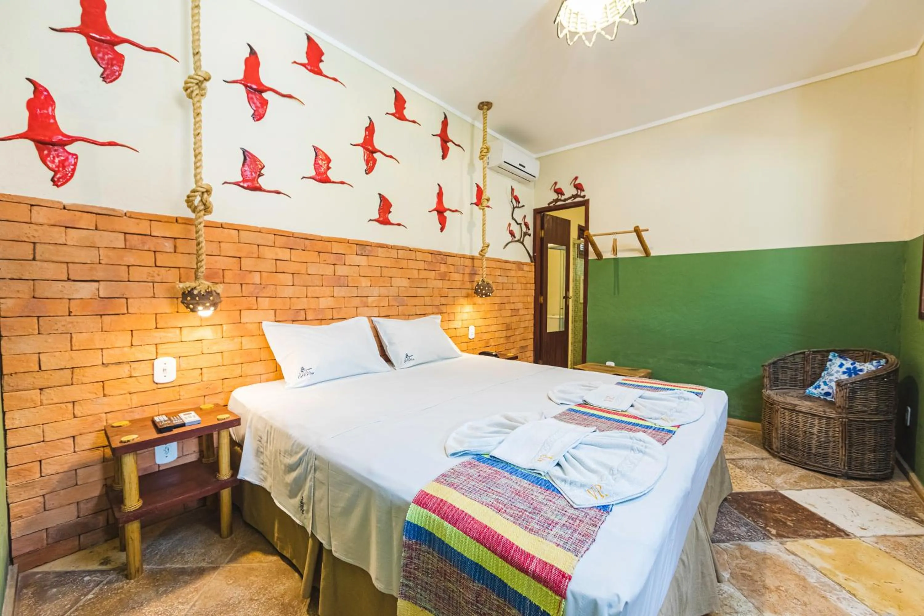 Photo of the whole room, Bed in Pousada Vila Parnaíba