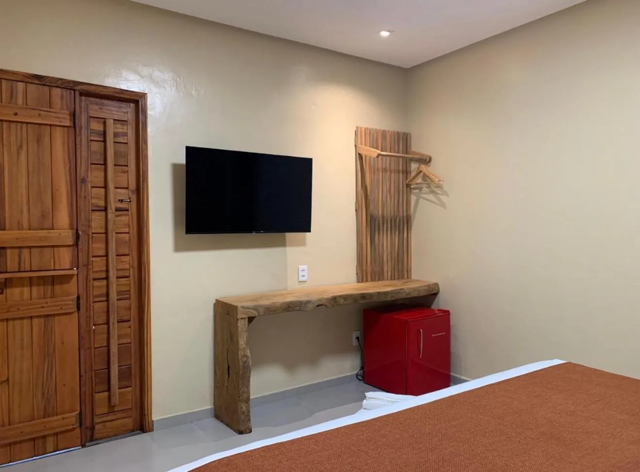 Bed in Pousada Vila Parnaíba