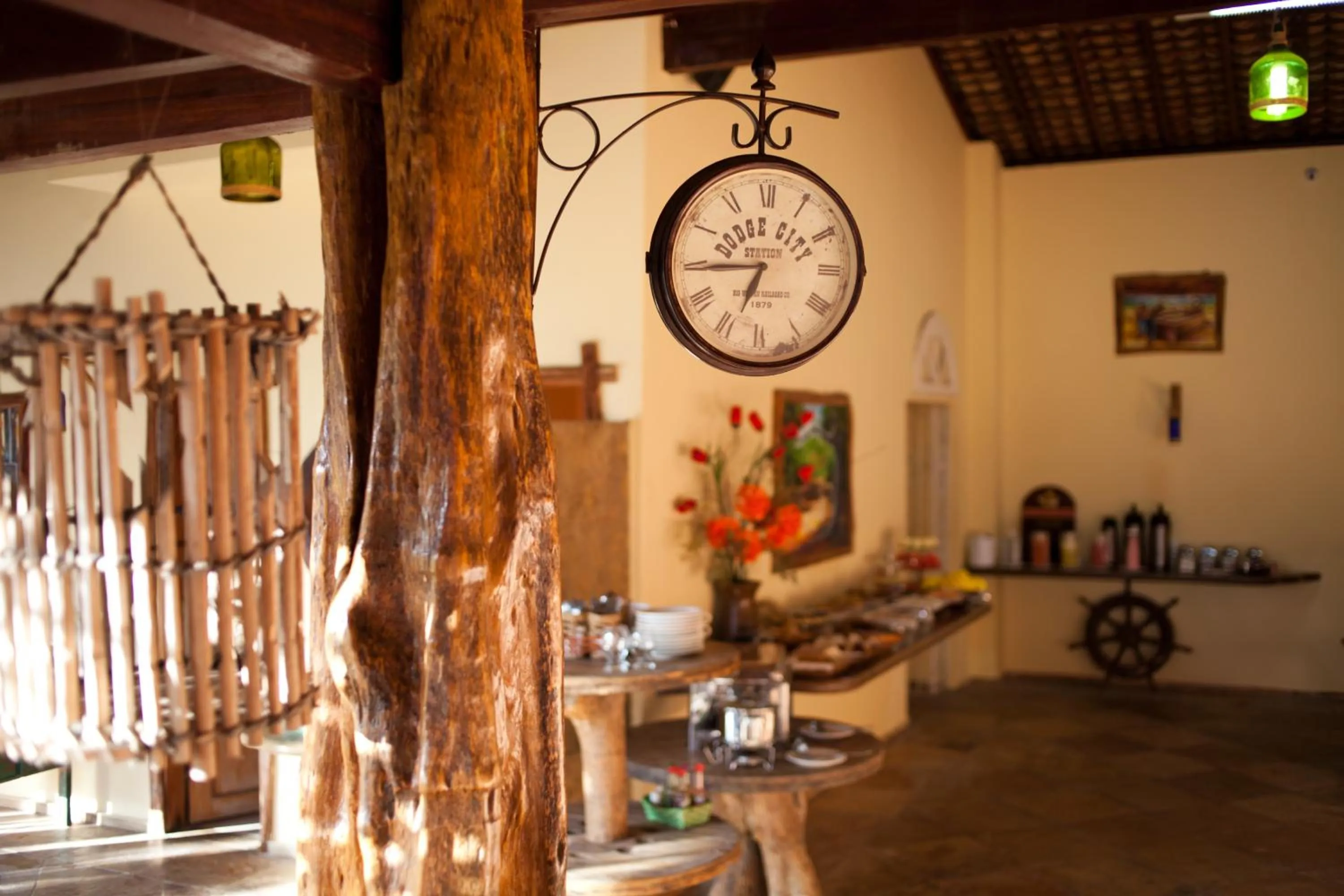 Decorative detail in Pousada Vila Parnaíba