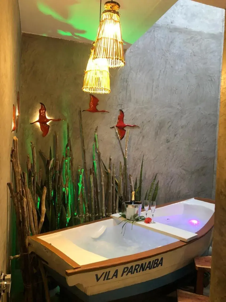 Deluxe Suite with Spa Bath in Pousada Vila Parnaíba Deluxe Suite with Spa Bath in Pousada Vila Parnaíba