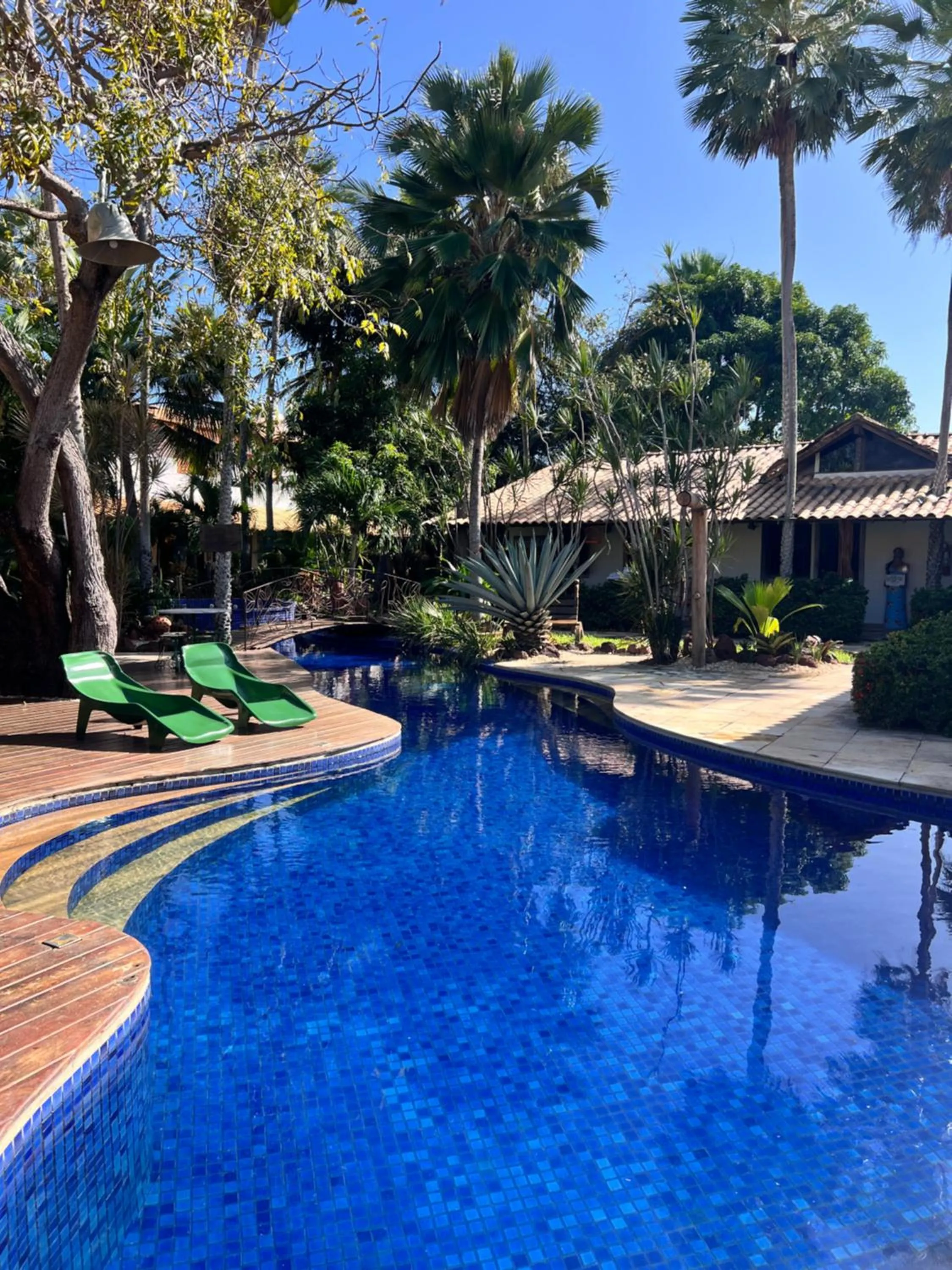 Swimming pool in Pousada Vila Parnaíba