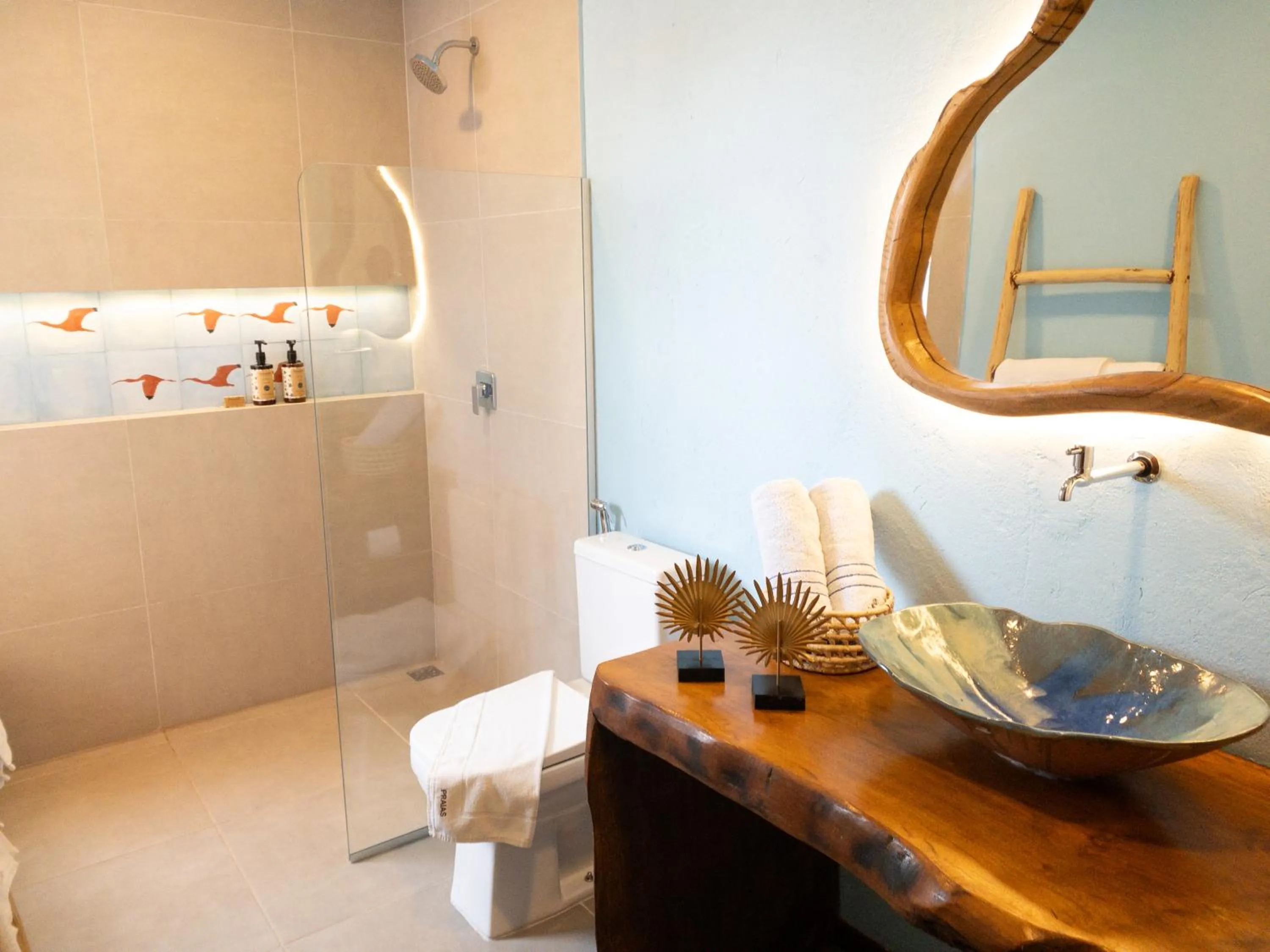 Bathroom in Pousada Vila Parnaíba