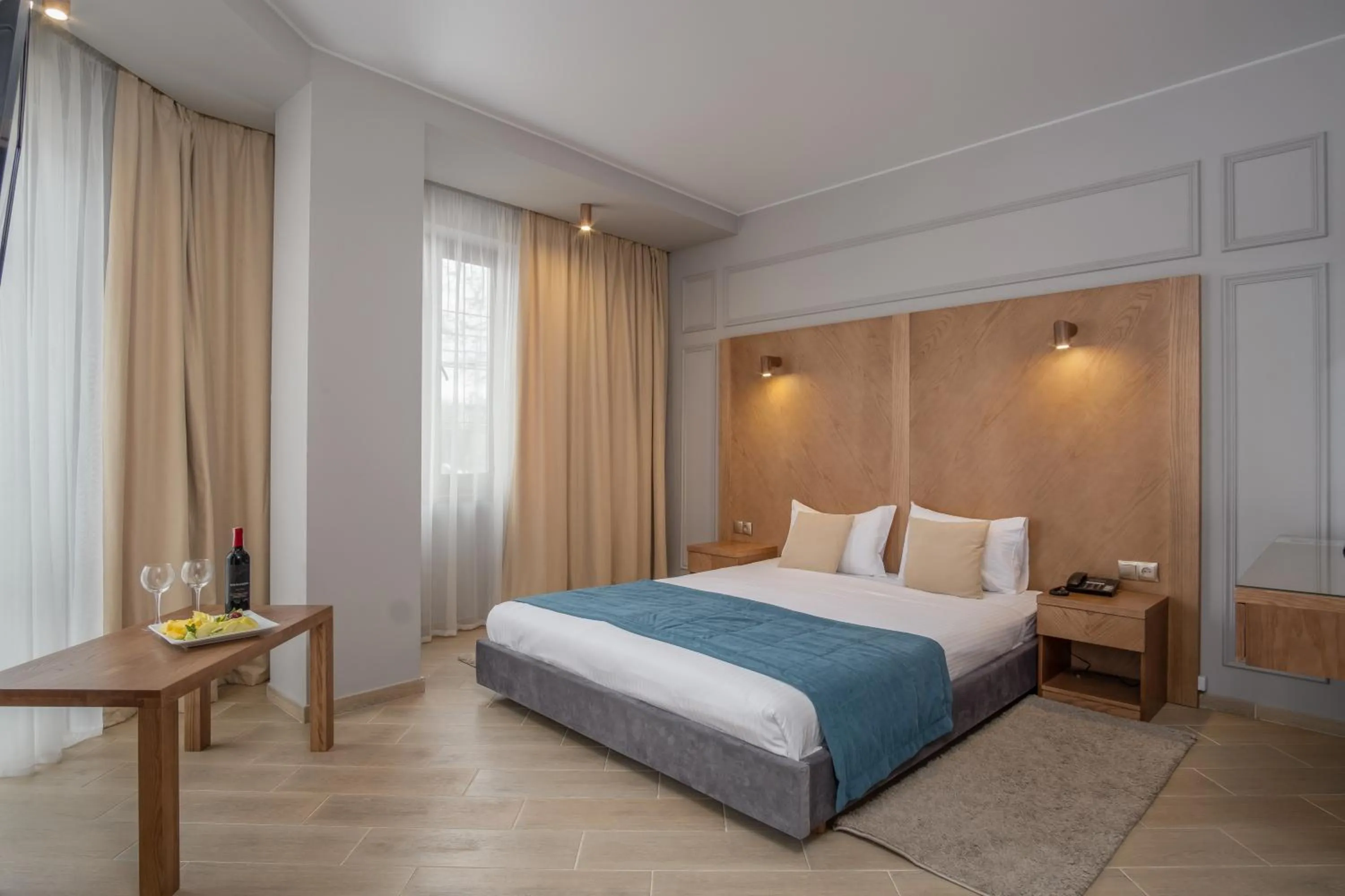 Bed in Boomerang Boutique Hotel