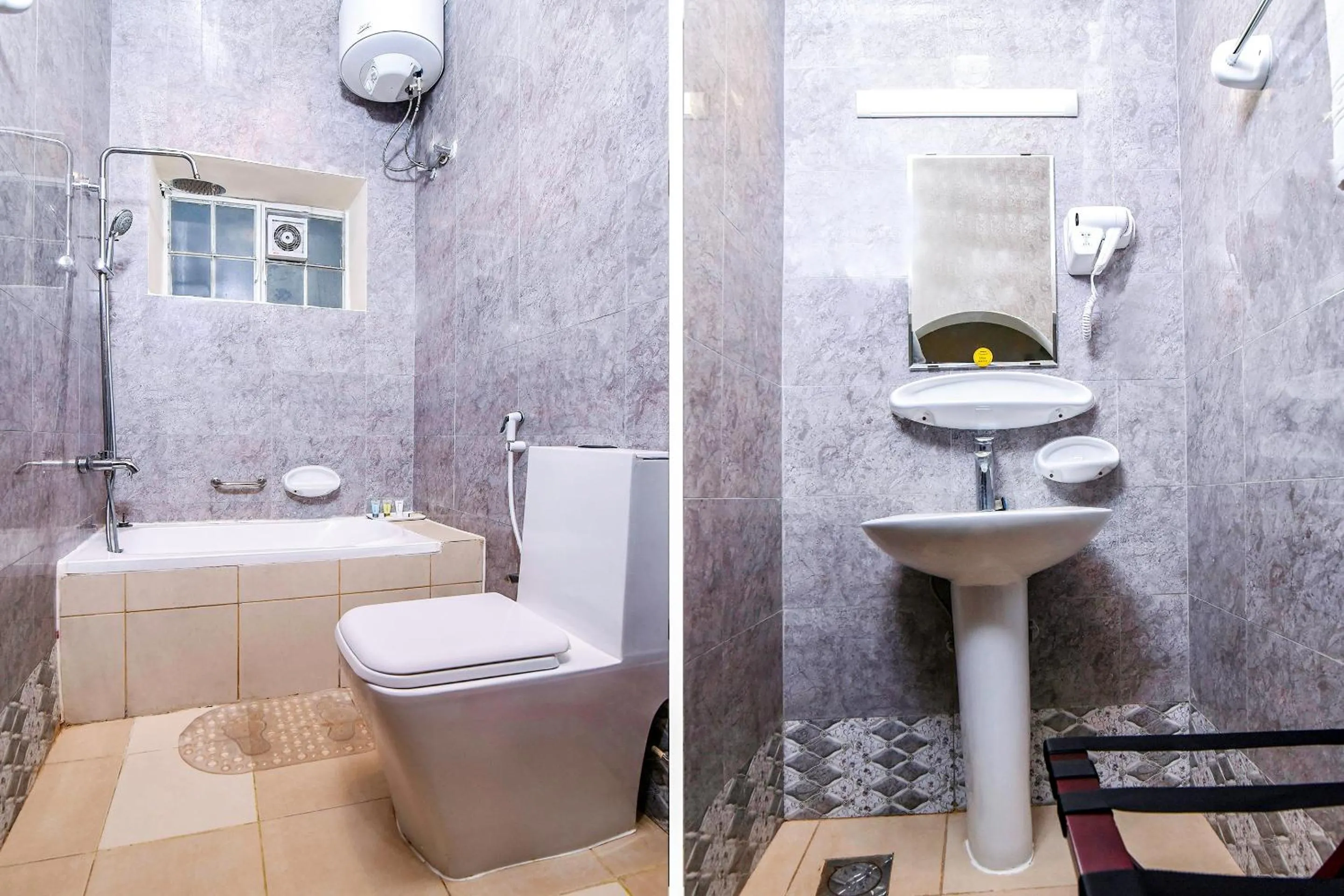 Bathroom in Capital O160 Lumbini Dream Garden Guest House LLC