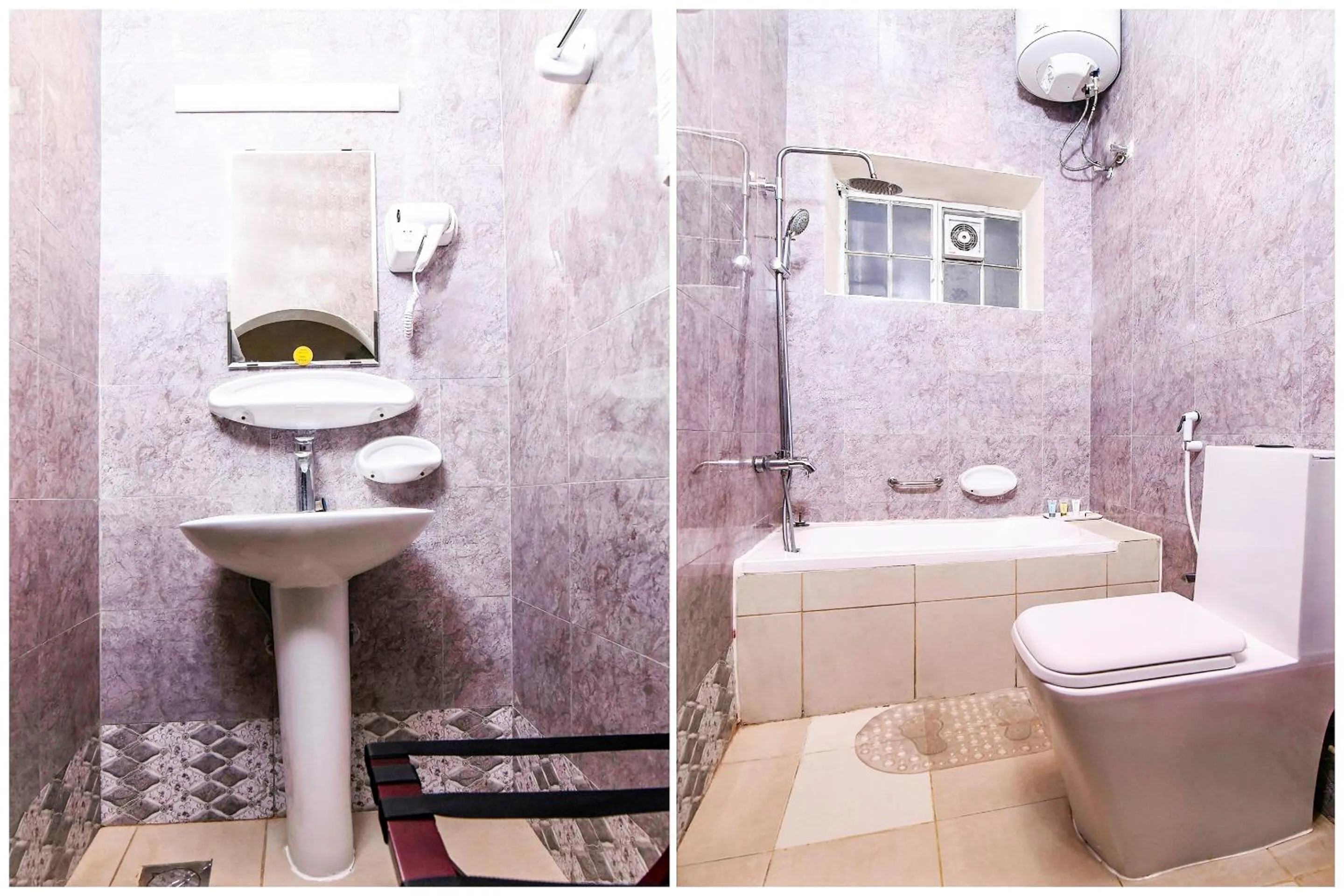 Bathroom in Capital O160 Lumbini Dream Garden Guest House LLC