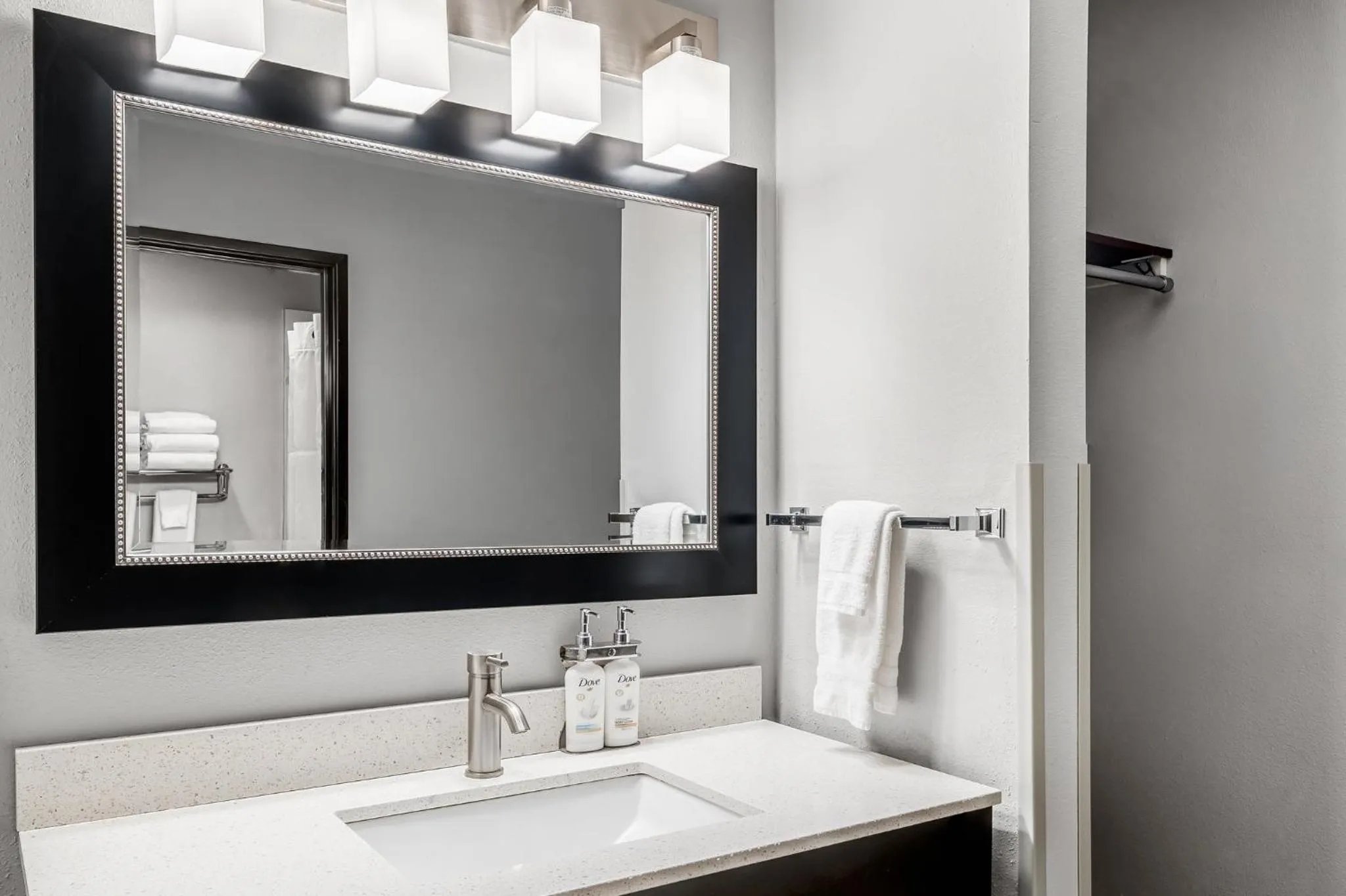 Bathroom in Garner Hotel Auburn - Seattle by IHG