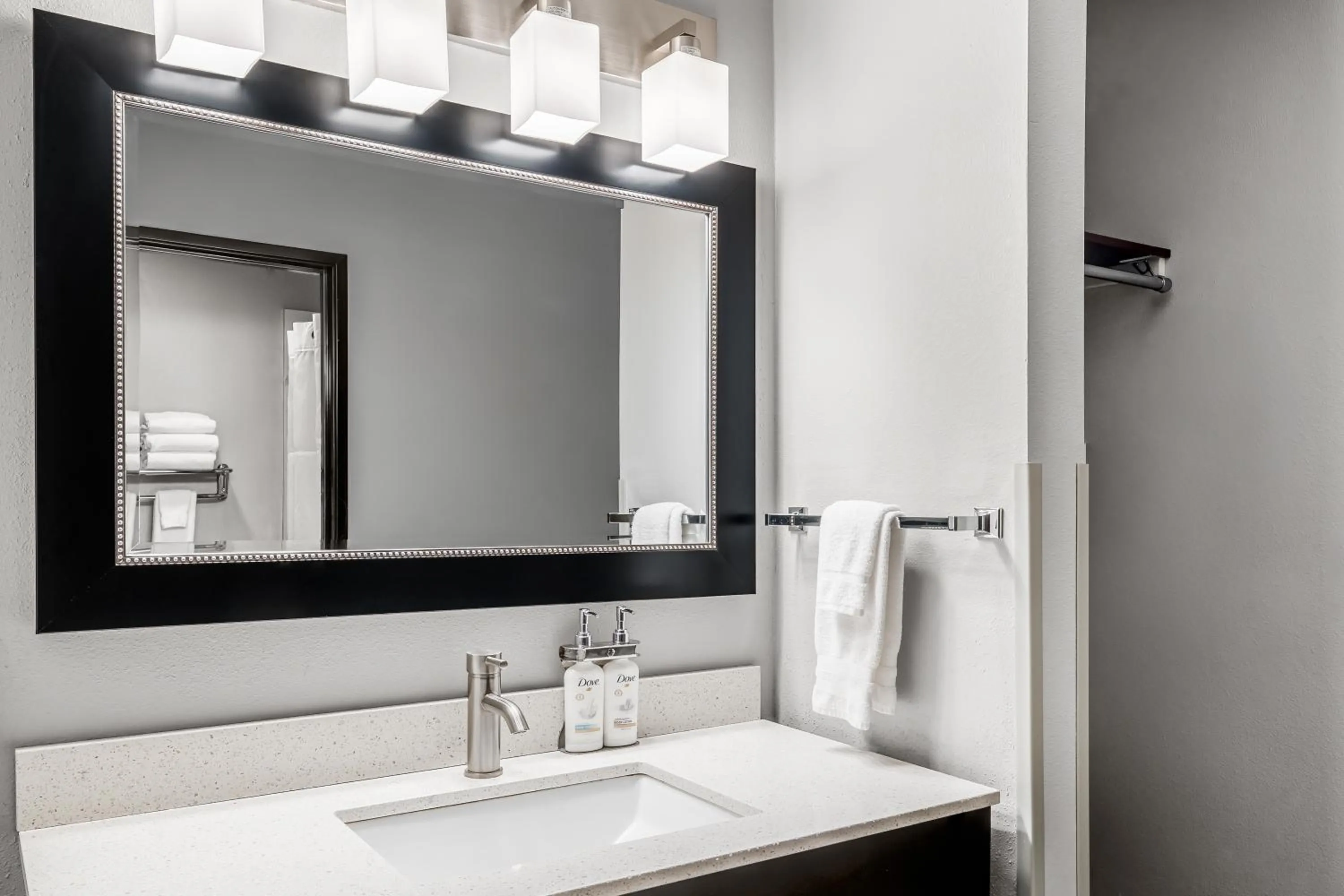 Bathroom in Garner Hotel Auburn - Seattle by IHG