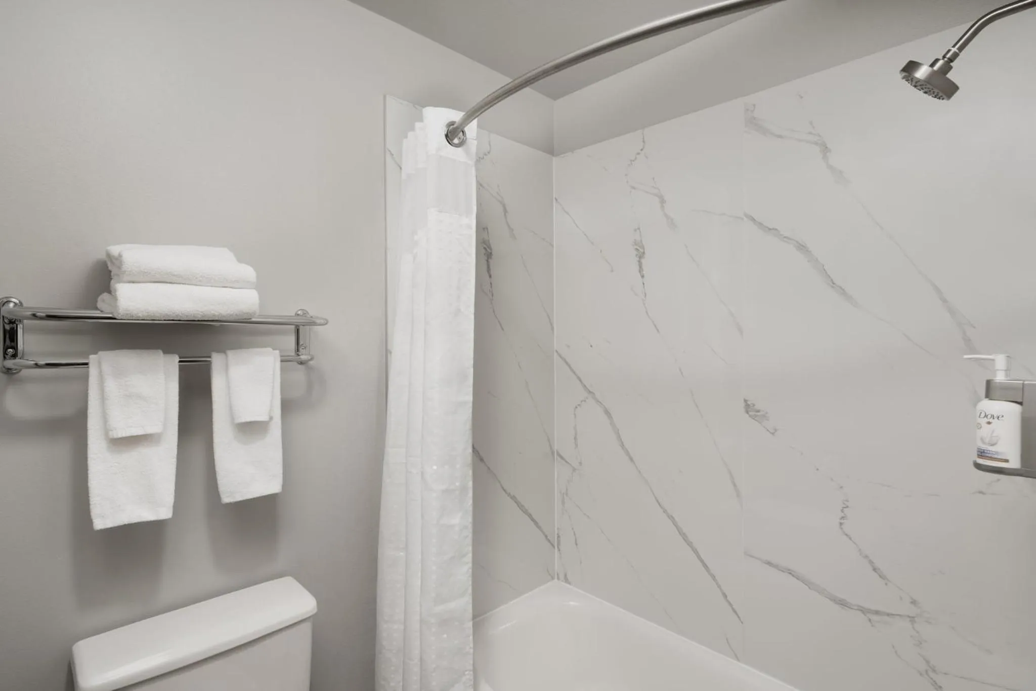 Bathroom in Garner Hotel Auburn - Seattle by IHG