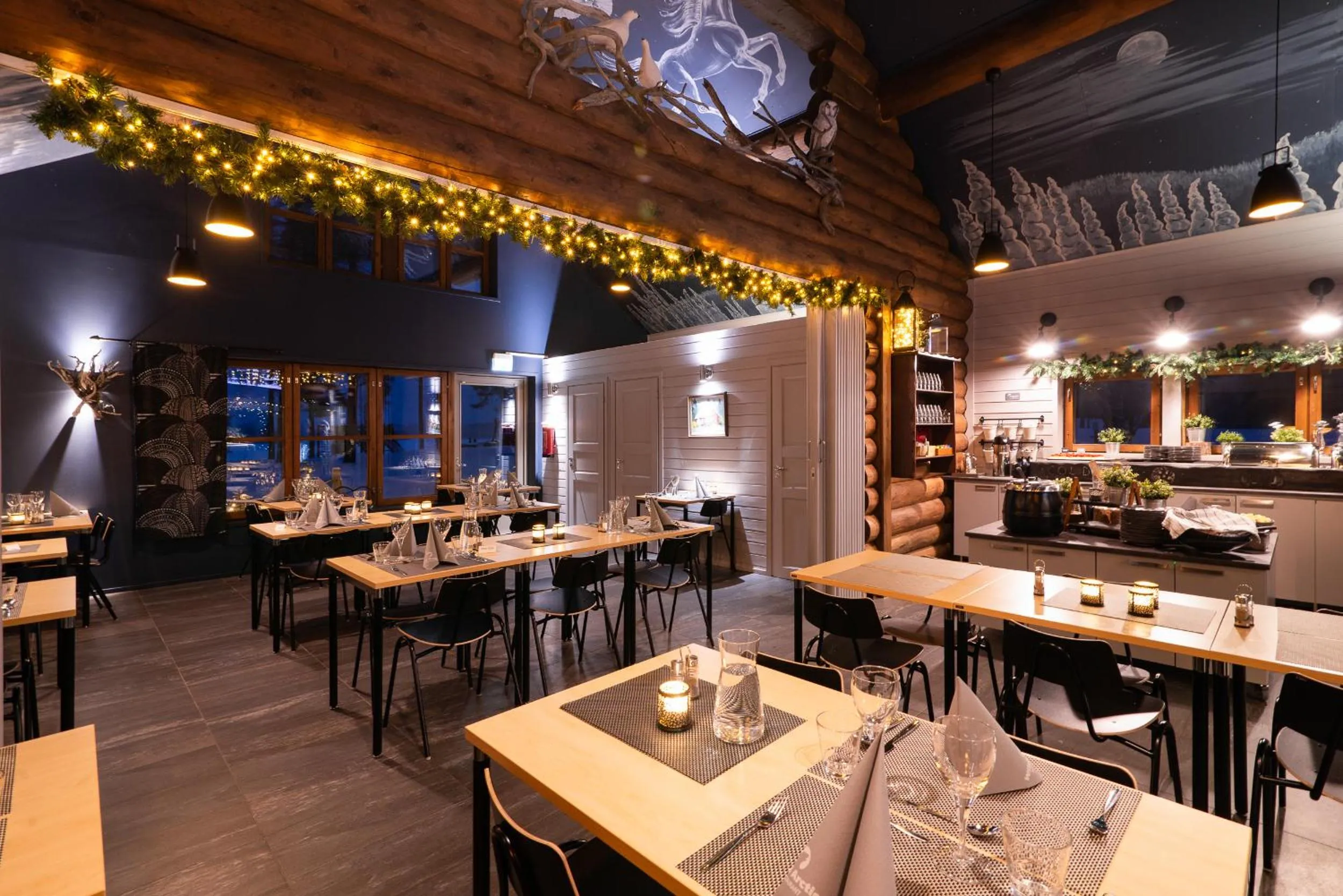 Restaurant/places to eat in Ranua Resort Arctic Igloos