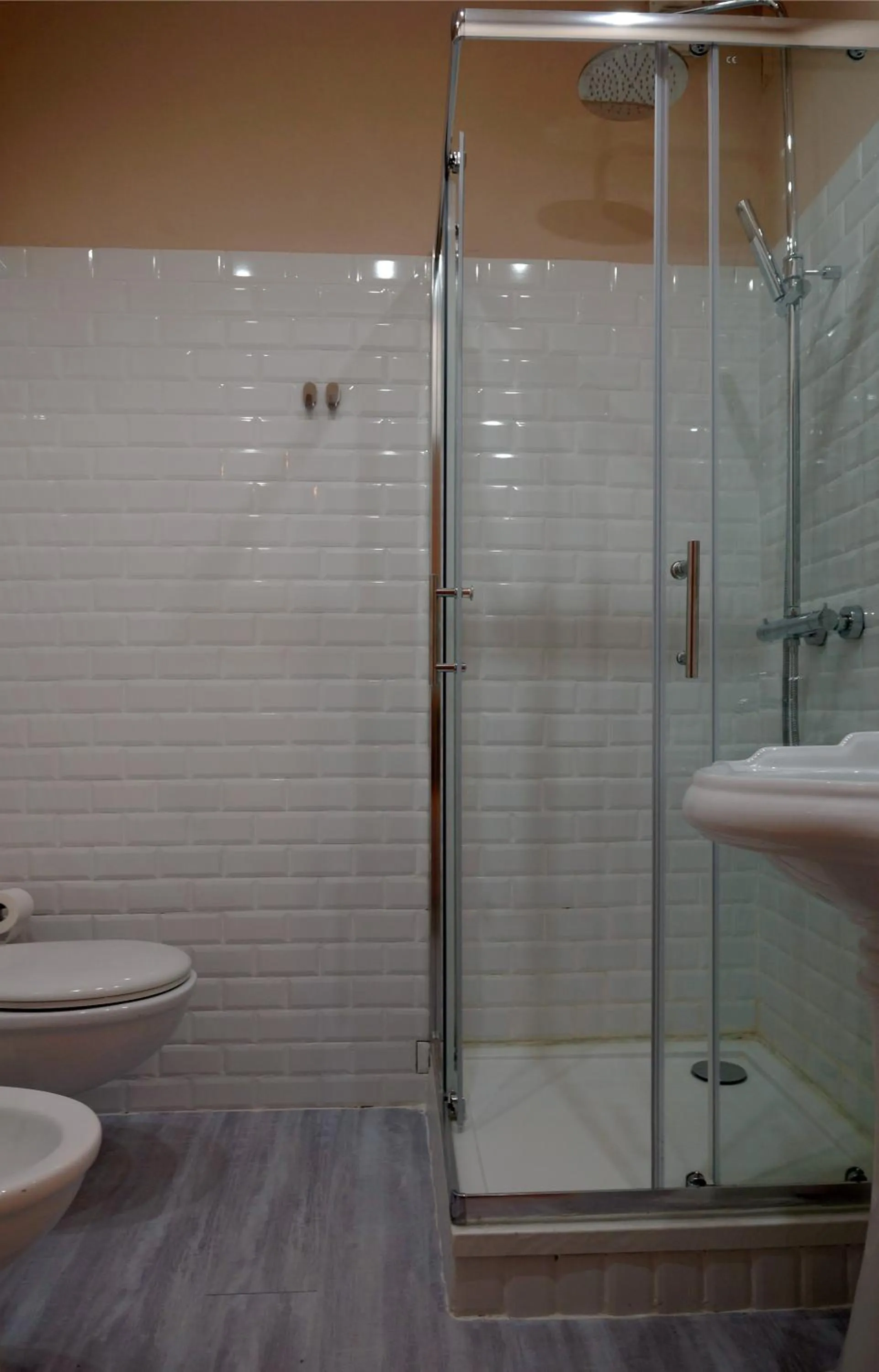 Shower in Casa Rosmini rooms, Dolomia best home