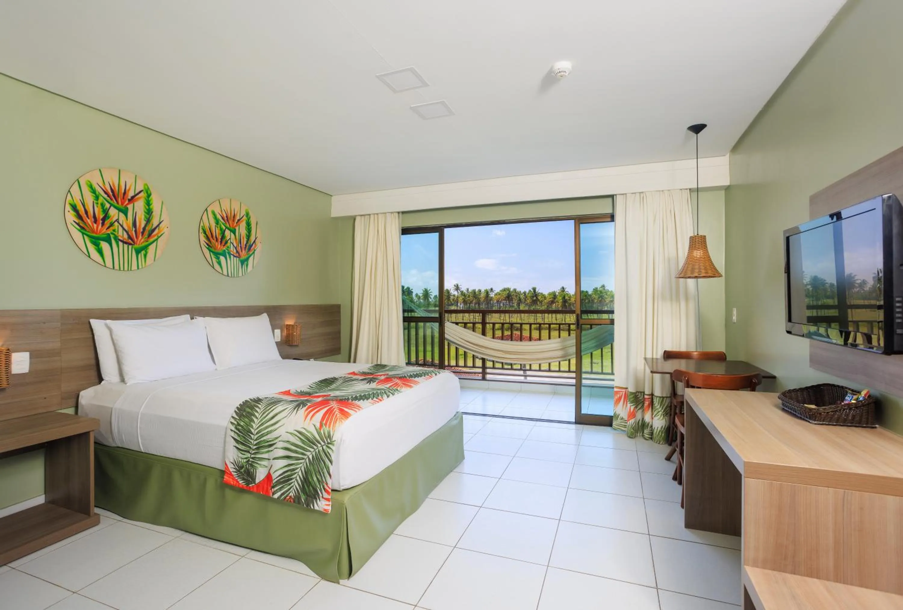 Bed in Vivá Porto de Galinhas Resort