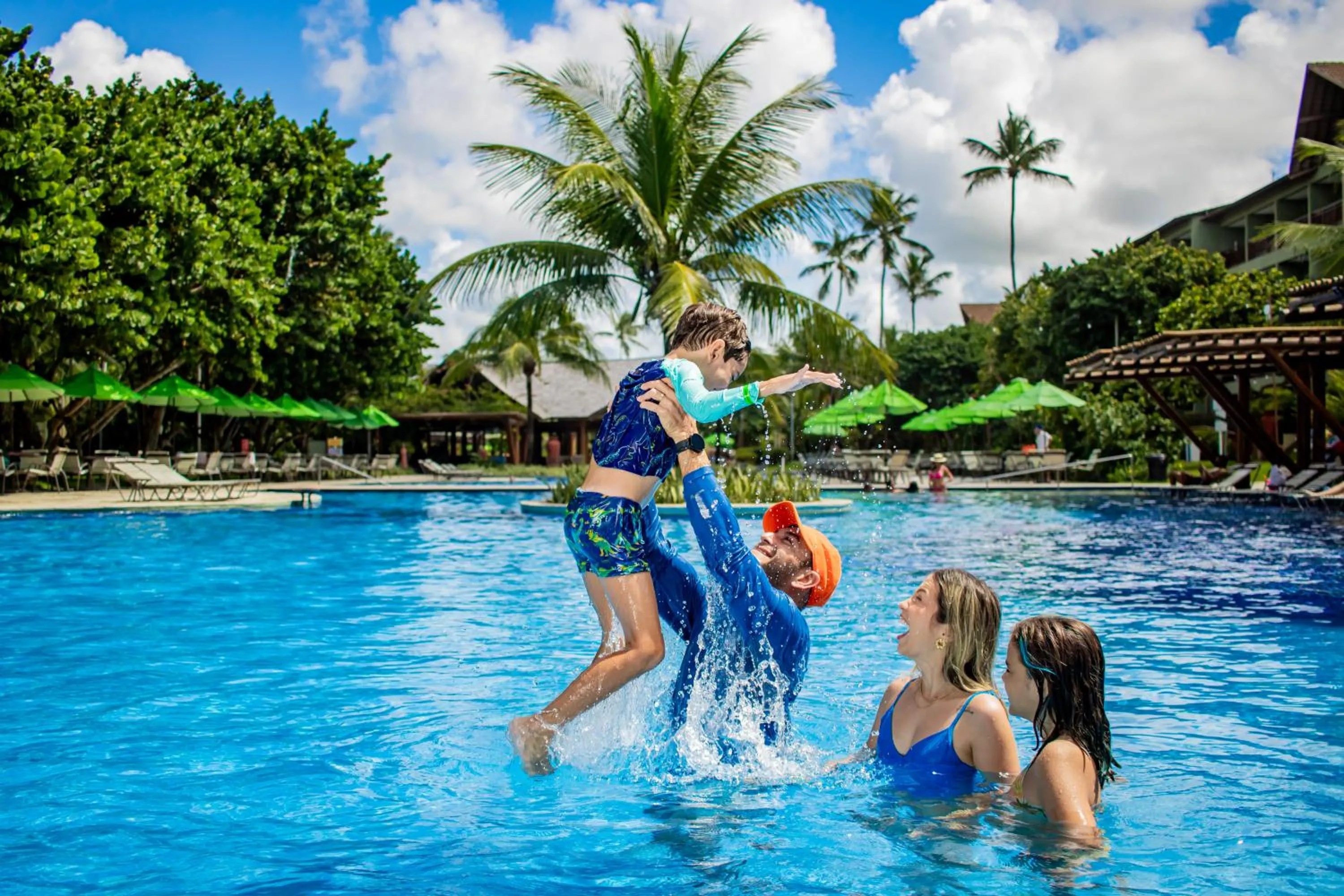 Pool view in Vivá Porto de Galinhas Resort