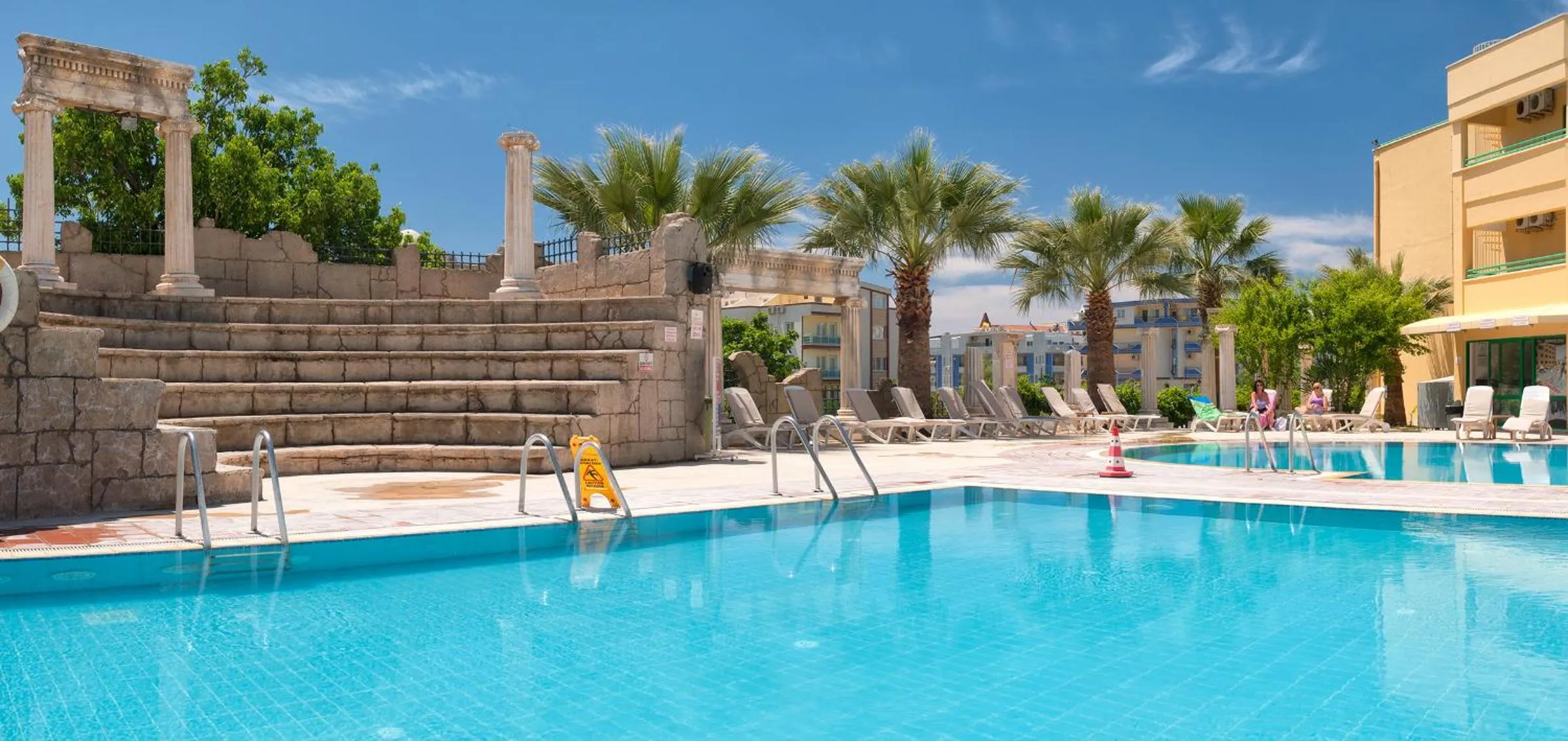 Pool view in Hotel Esra and Family Suites - All Inclusive