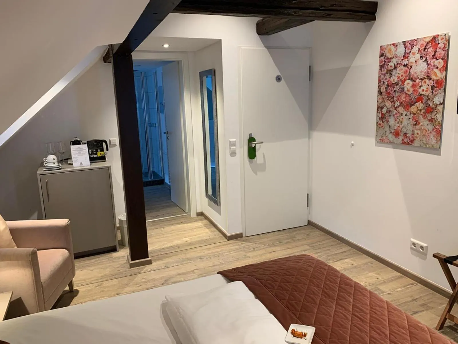 Bed in Boutique Hotel Rose