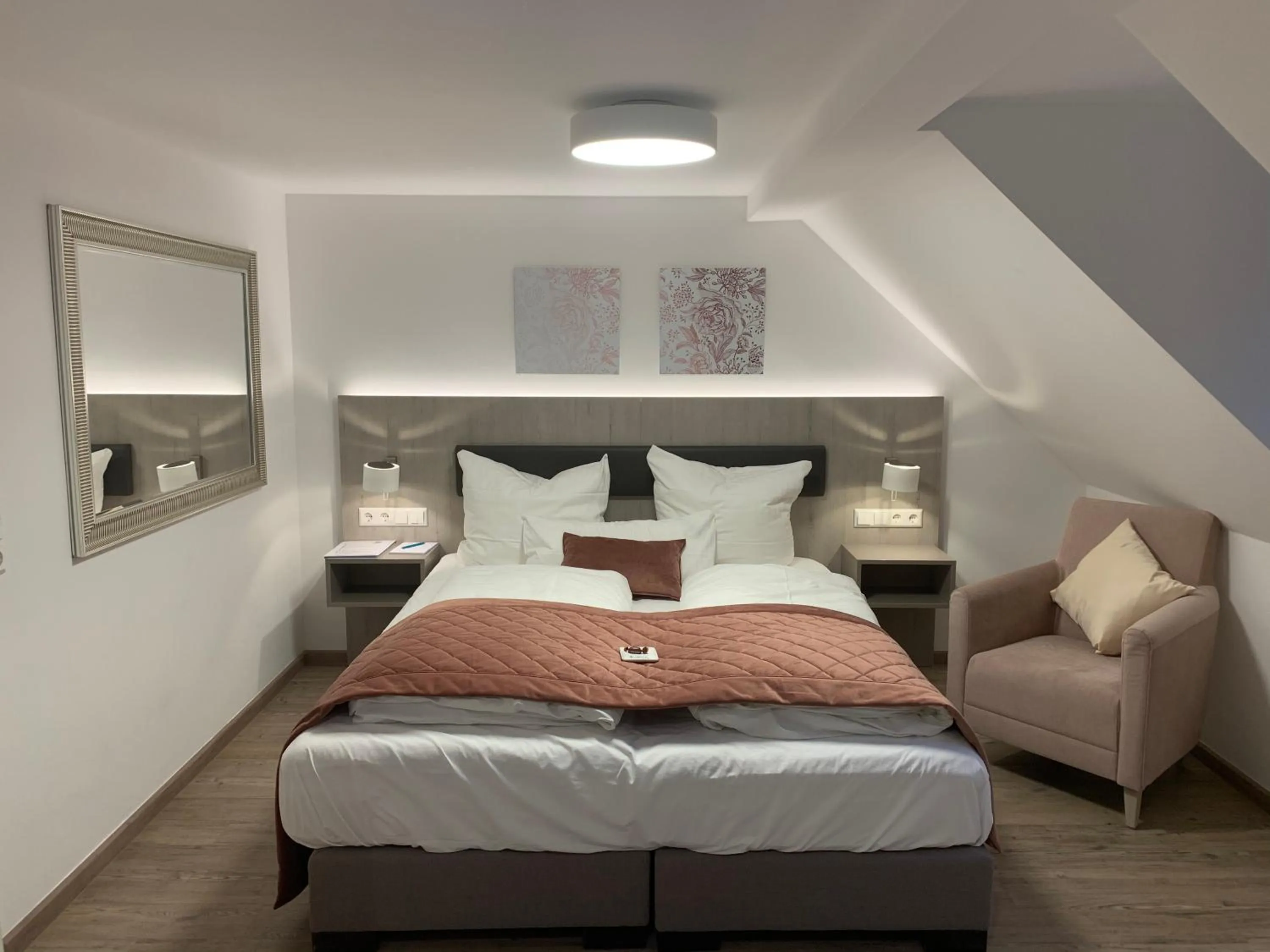 Bed in Boutique Hotel Rose