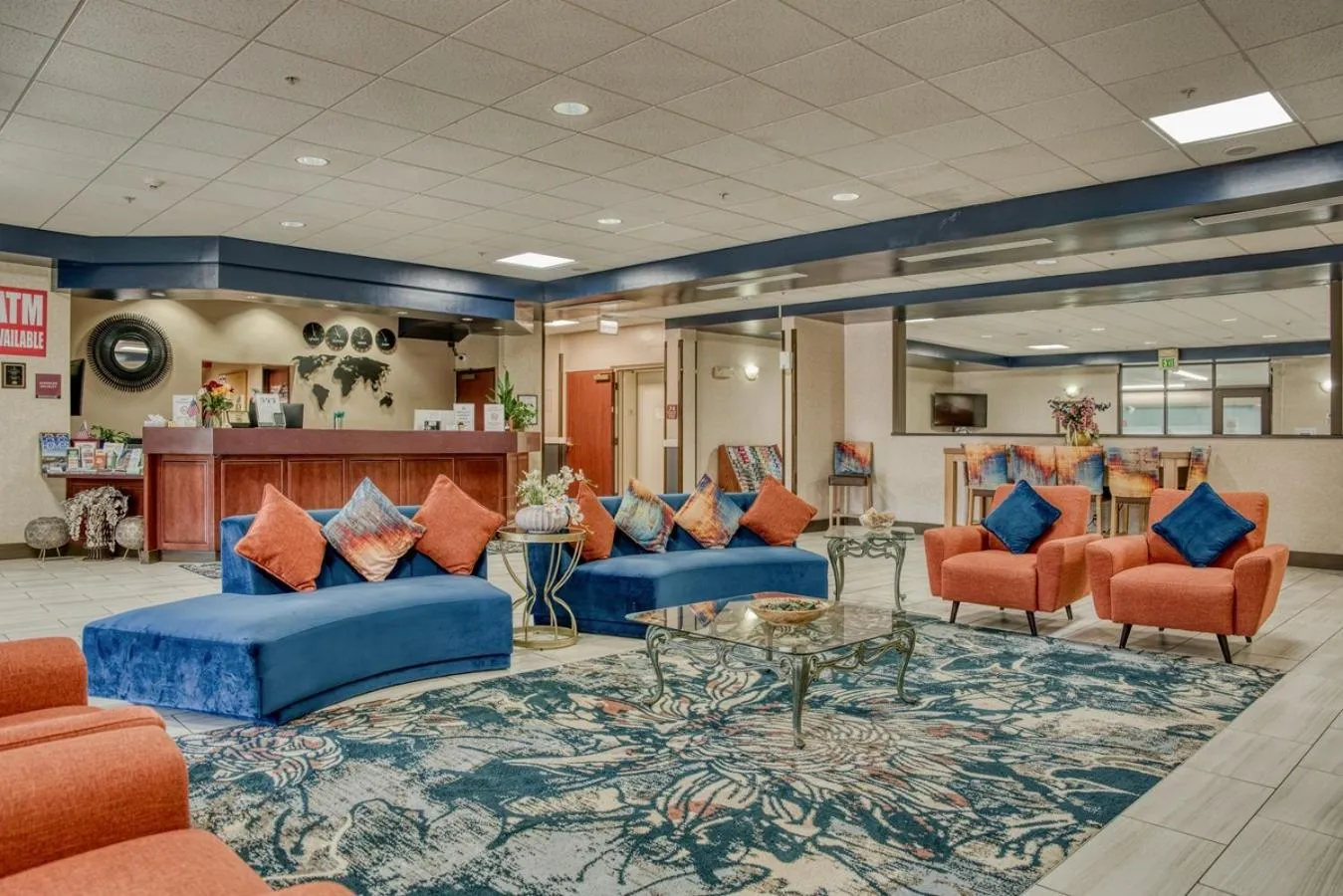 Lobby or reception in Evergreen Inn & Suites