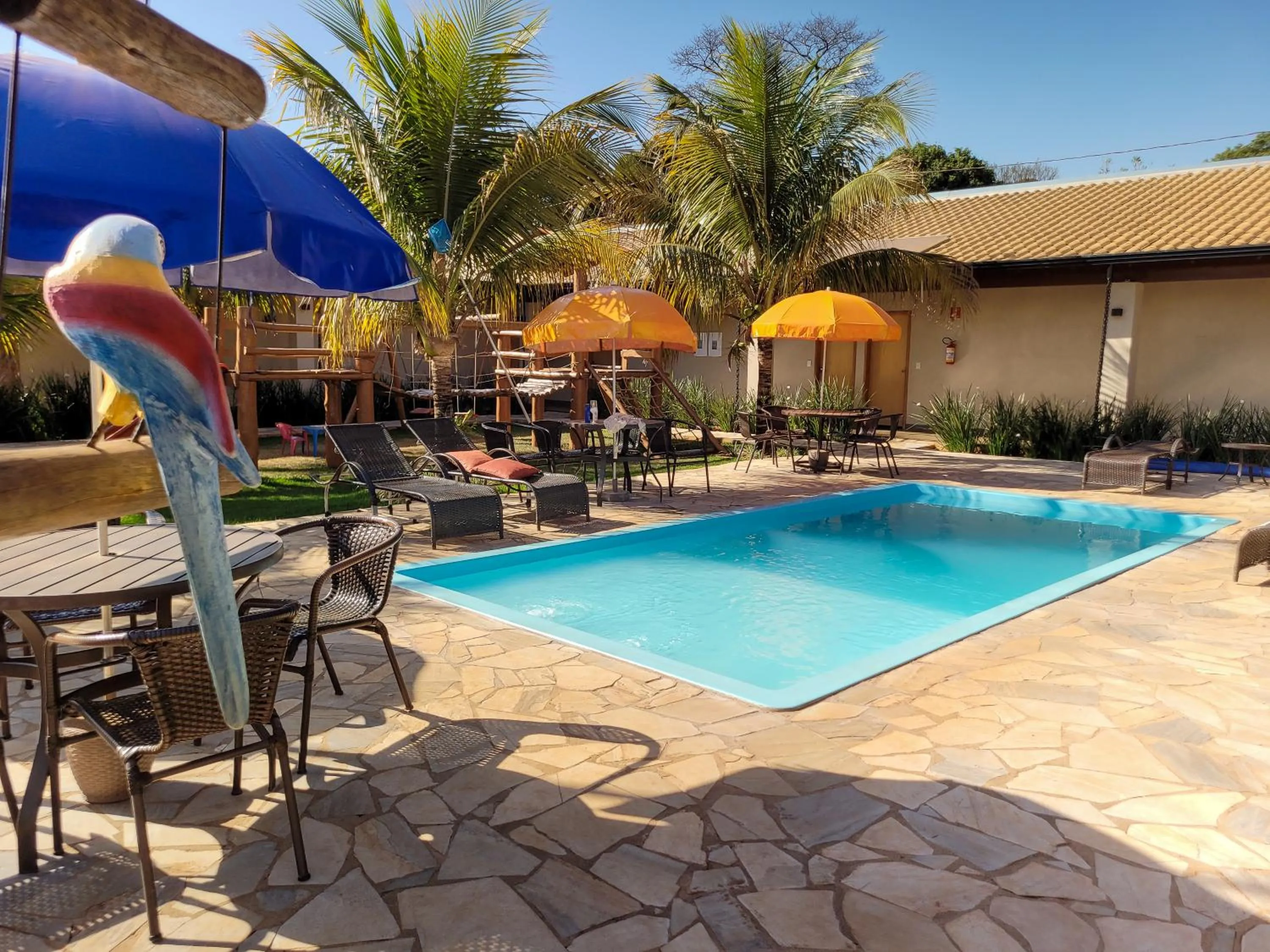 Swimming pool in Hotel Pousada Parque das Águas