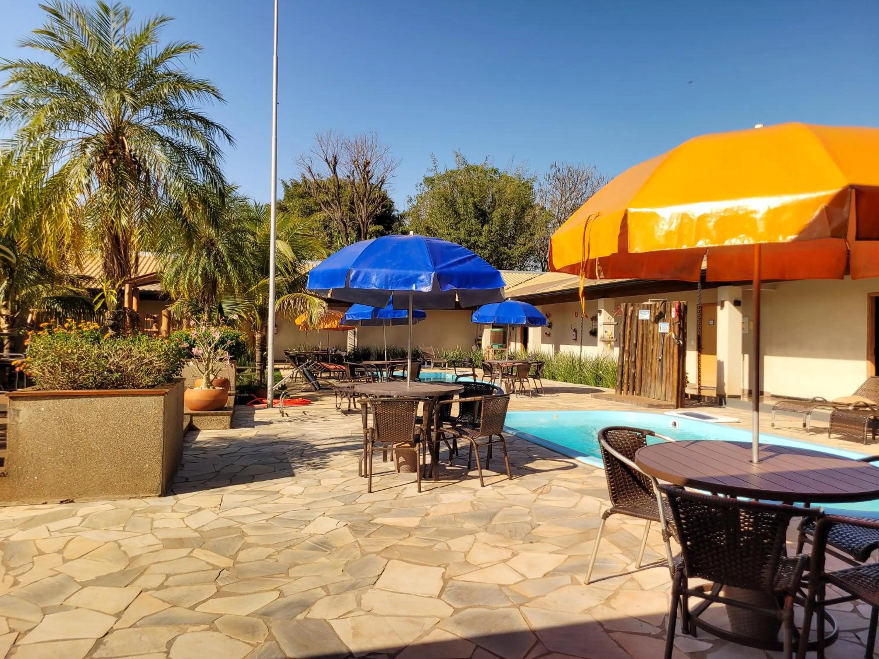 Swimming pool in Hotel Pousada Parque das Águas