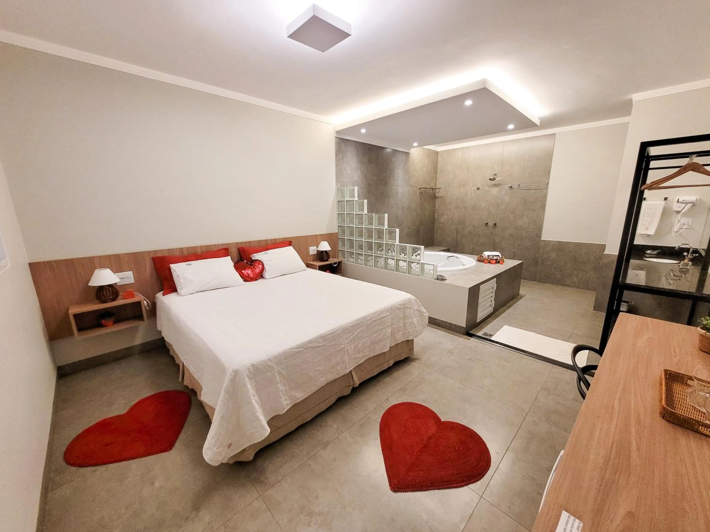 Hot Tub, Bed in Hotel Pousada Parque das Águas