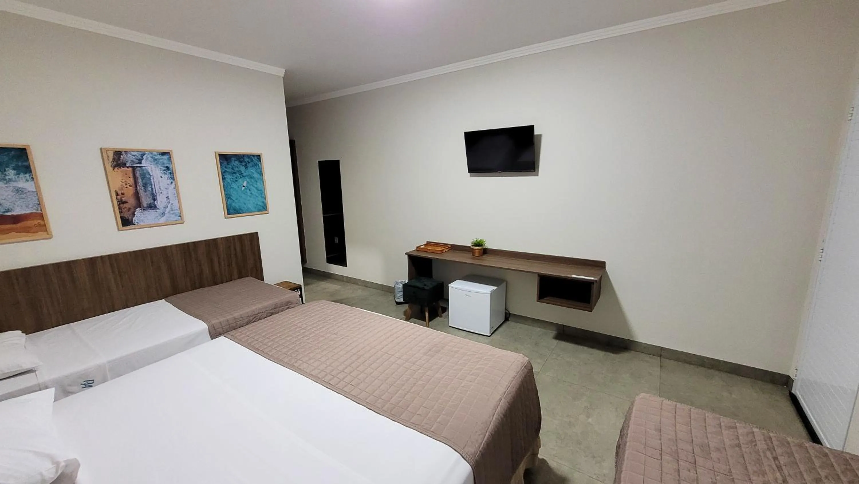 Bedroom, Bed in Hotel Pousada Parque das Águas