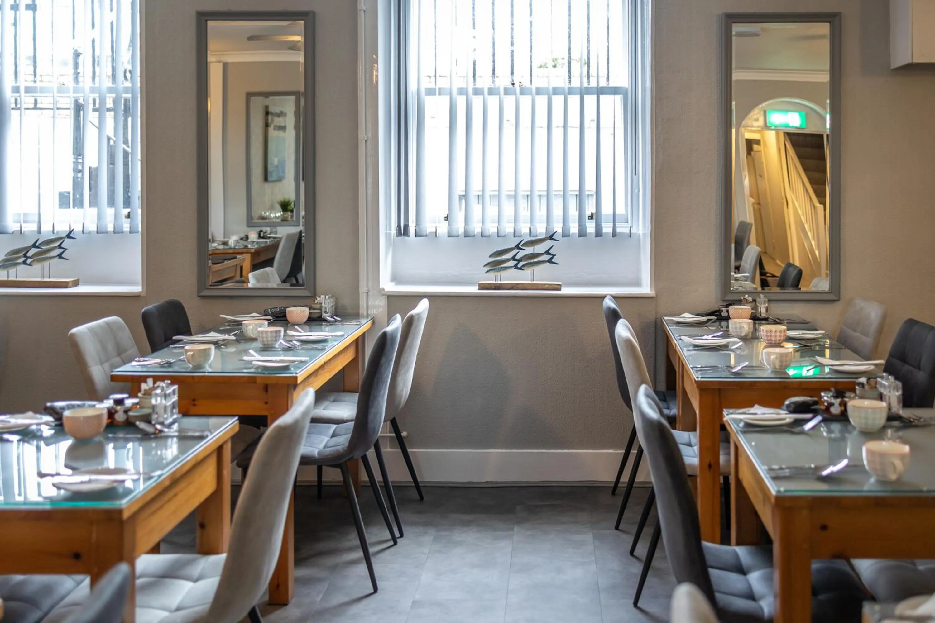 Dining area in Gloucester House